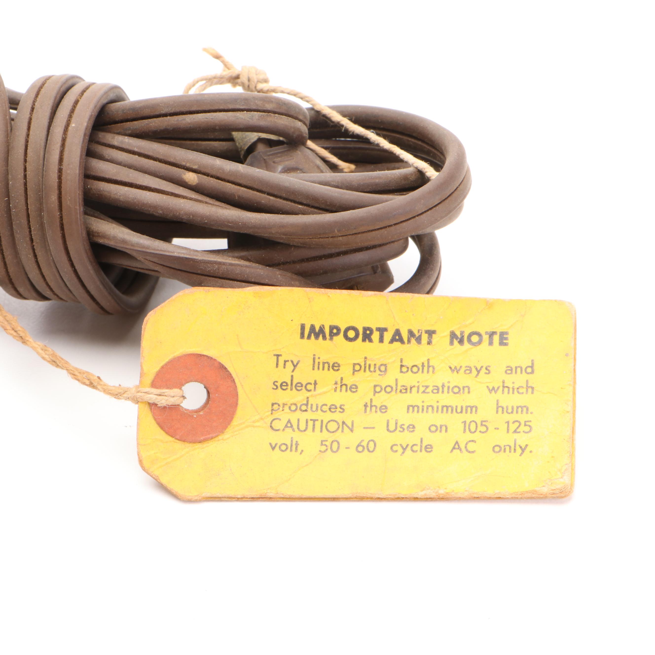 Fisher Series Eighty Model 80-T Tube Mono Tuner and Preamp, 1950s