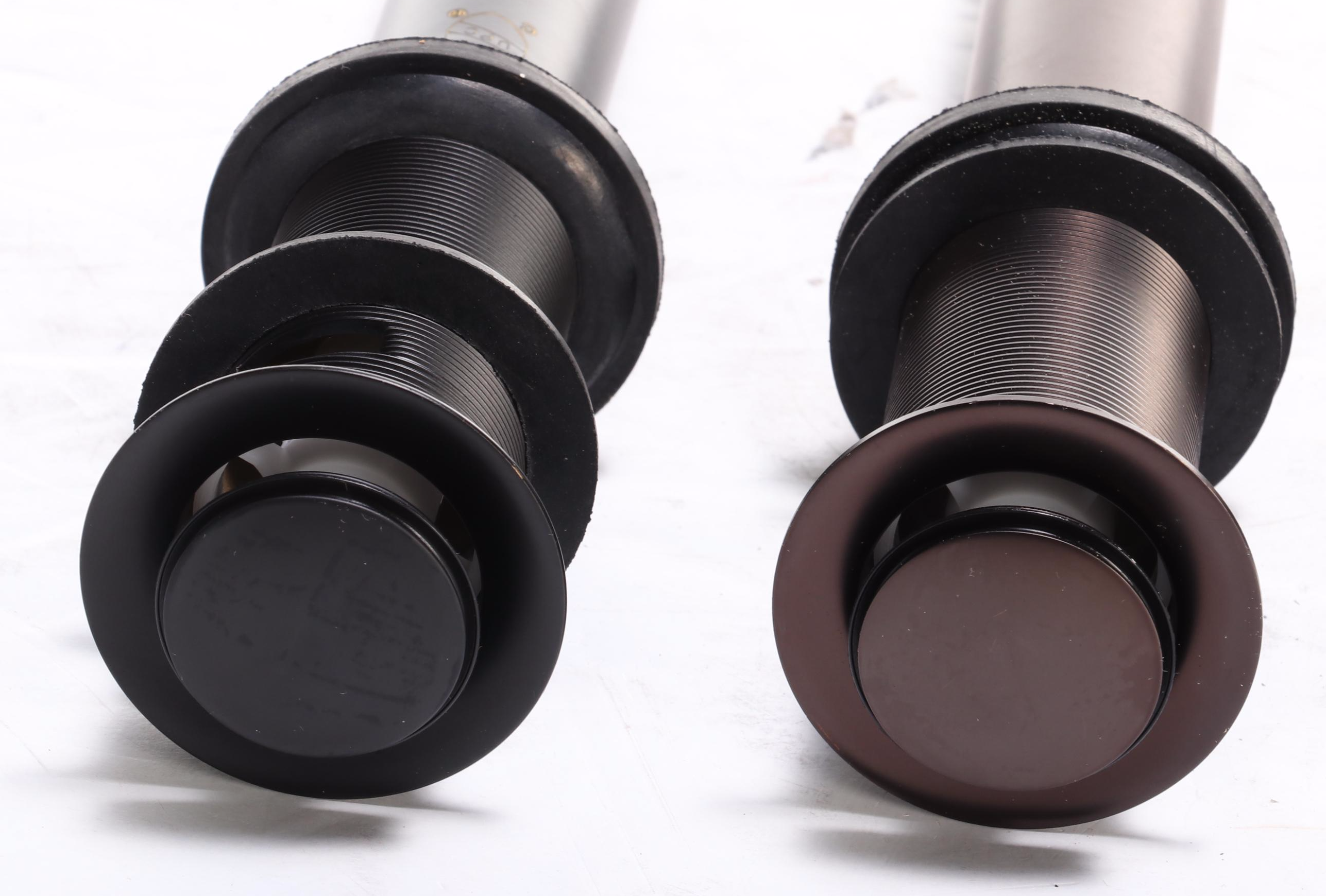 Porcelain Wall-Mount Bathroom Sink with Four Pop-Up Bathroom Drains