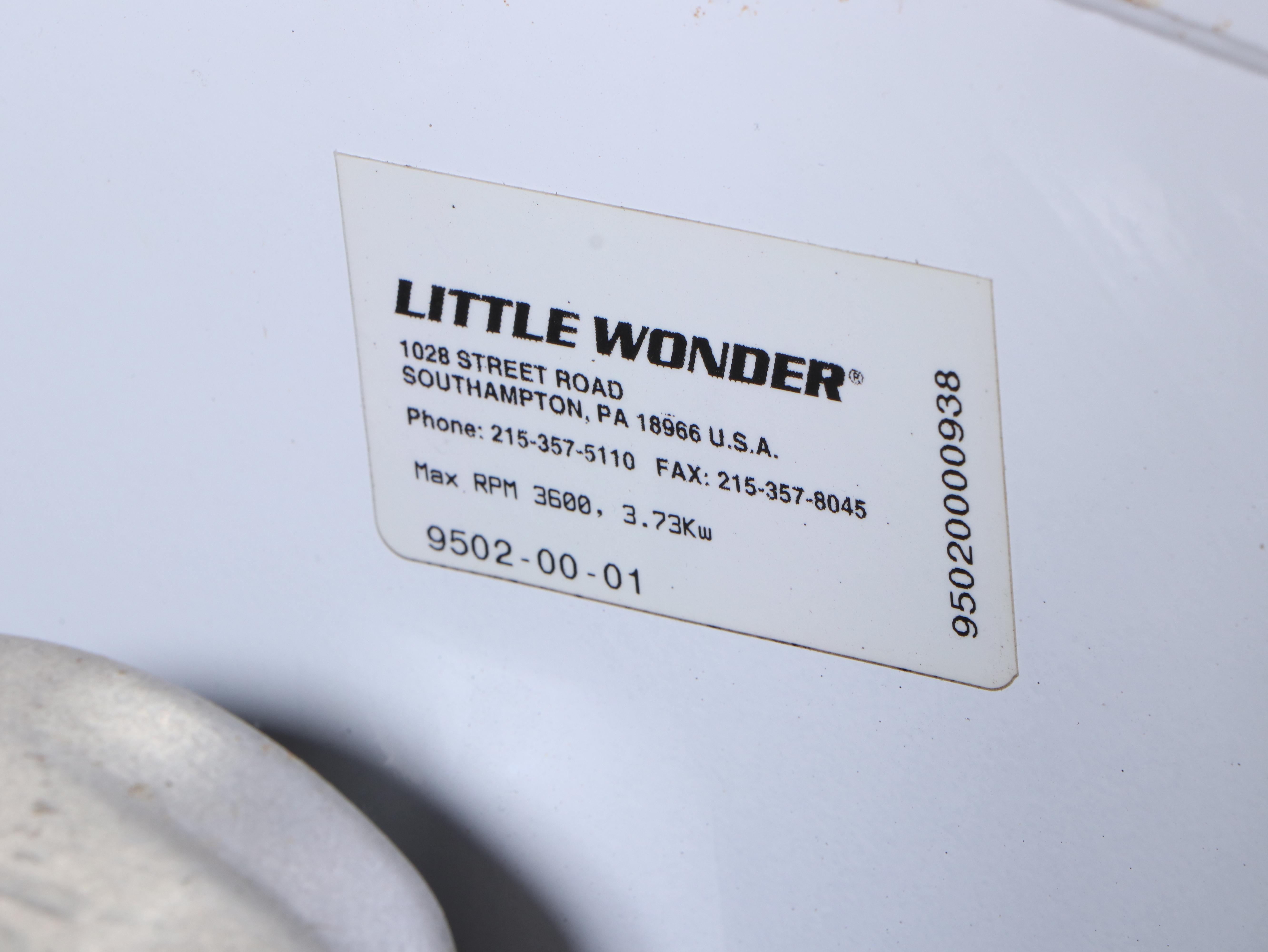 Little Wonder SHO 5HP Blower With Honda GC160 Motor