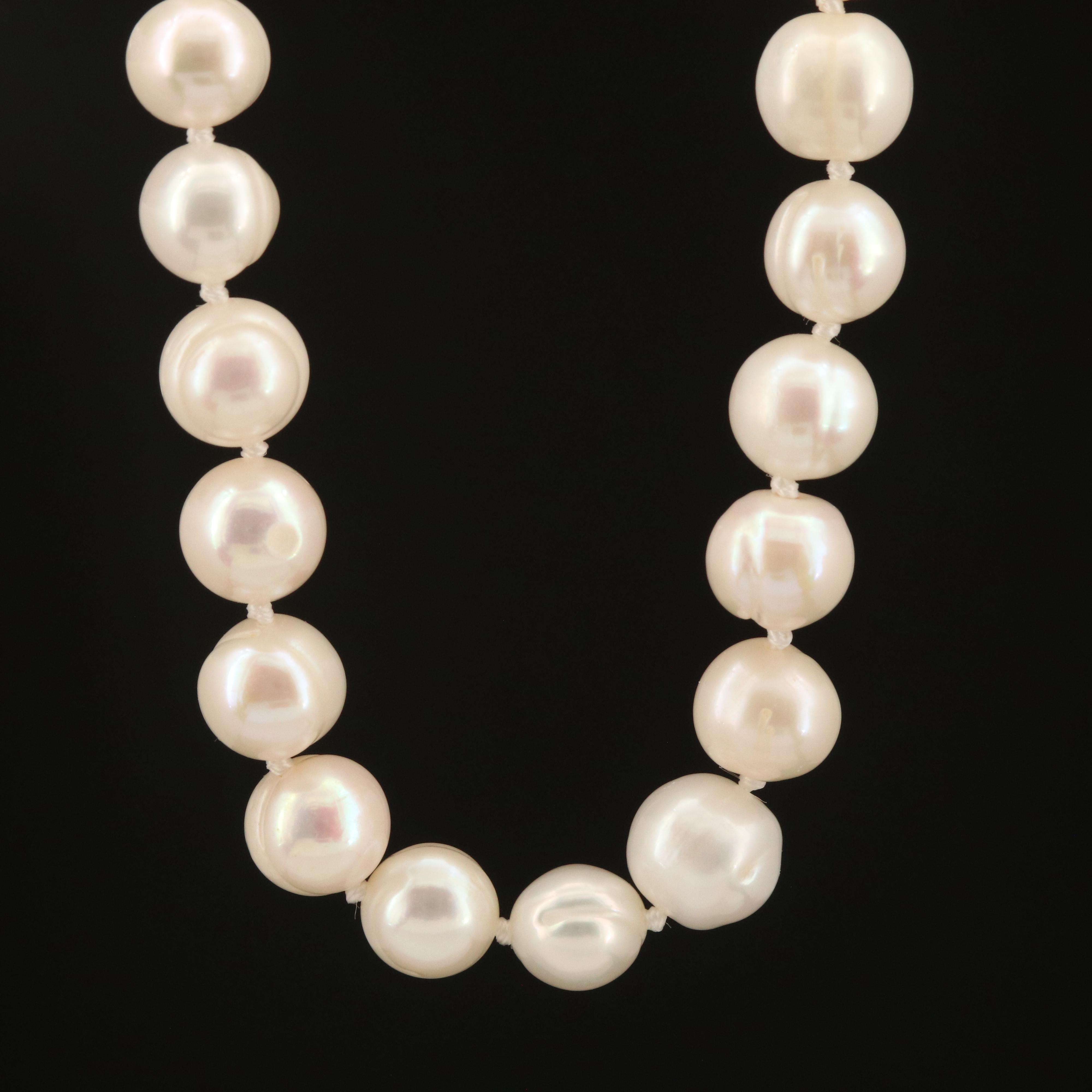 Pearl Rope Length Necklace