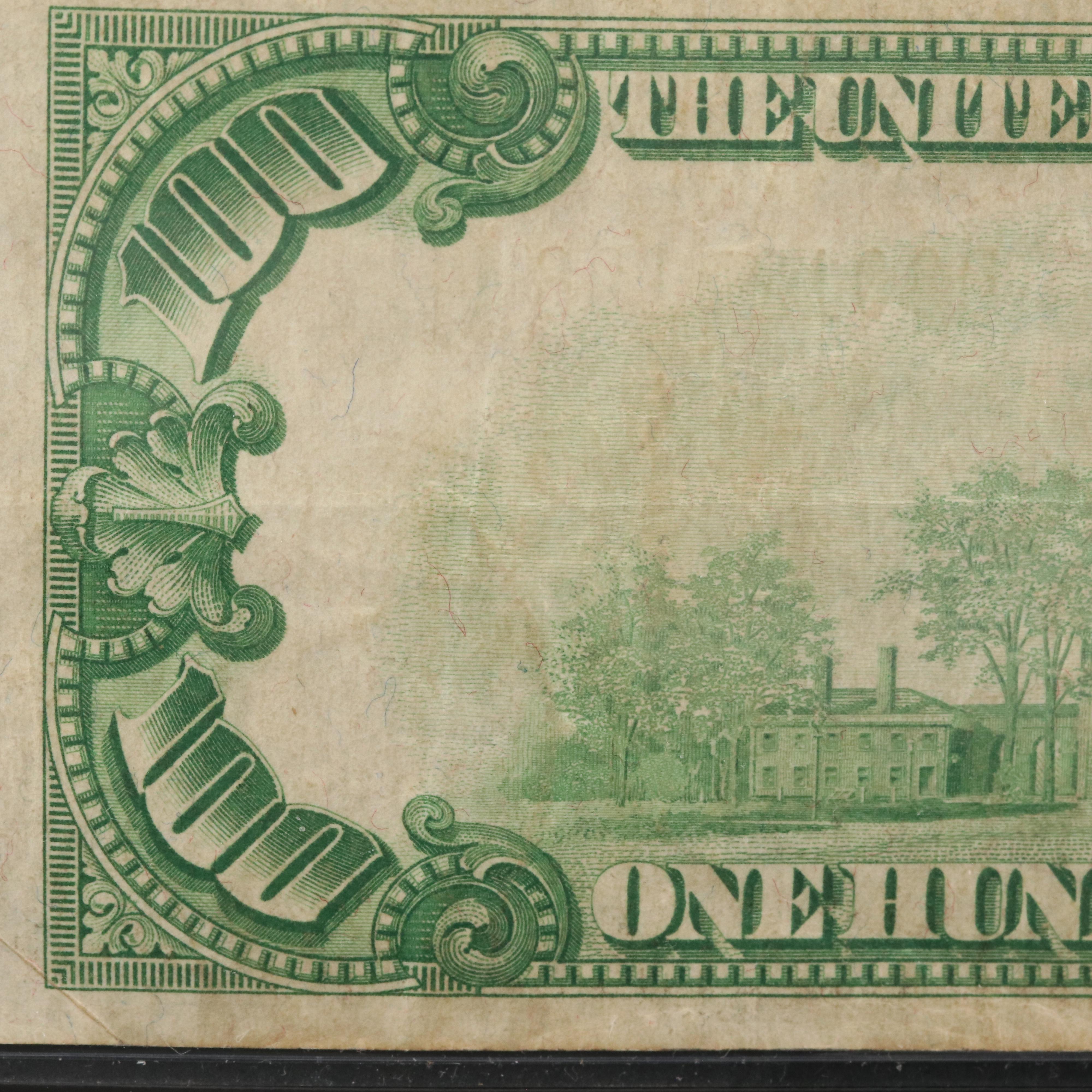 Series of 1934 $100 Federal Reserve Note