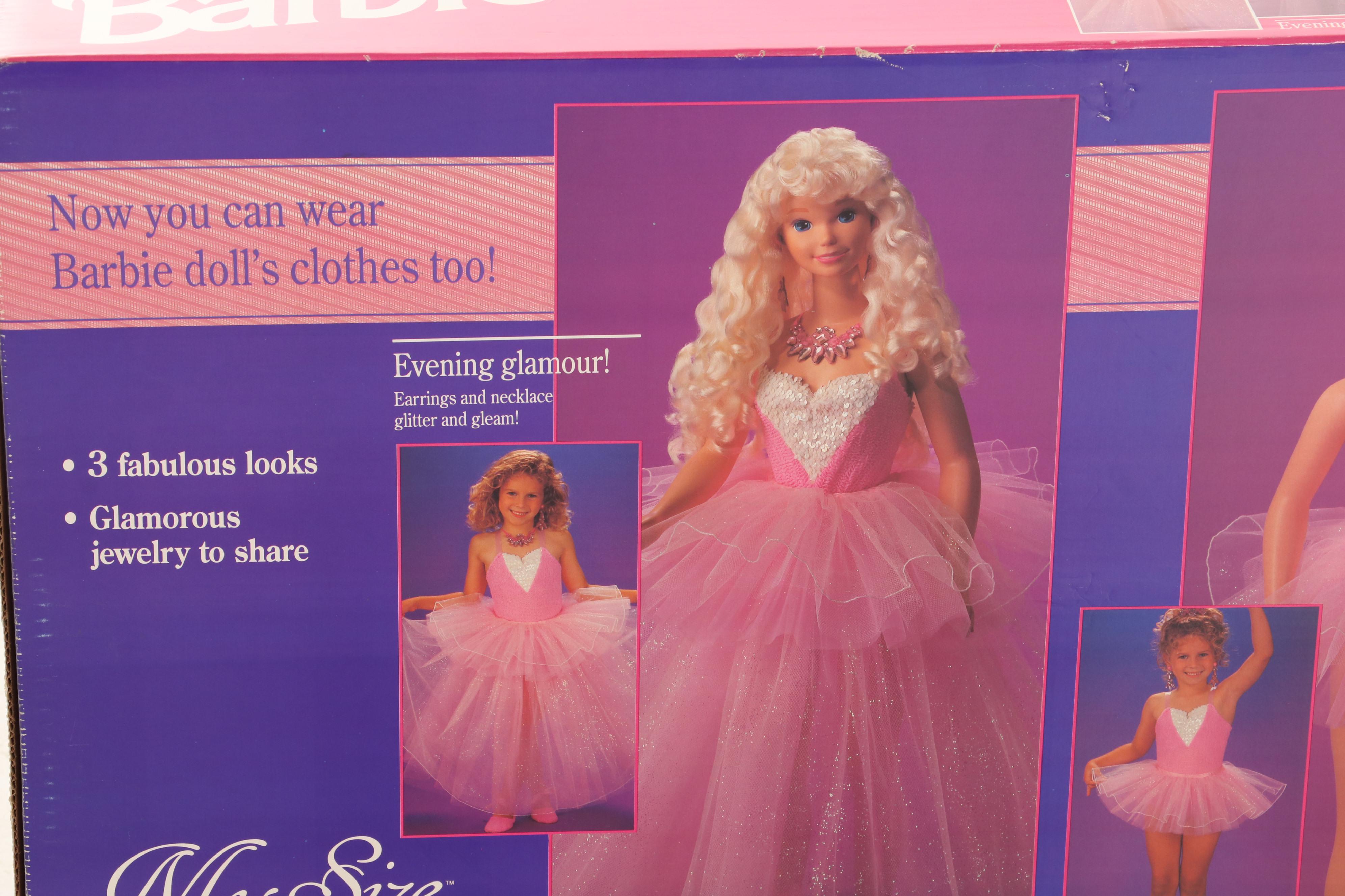 "My Size" and "Dream Bride Barbies" with Picnic Set, Book, Puzzle, and More