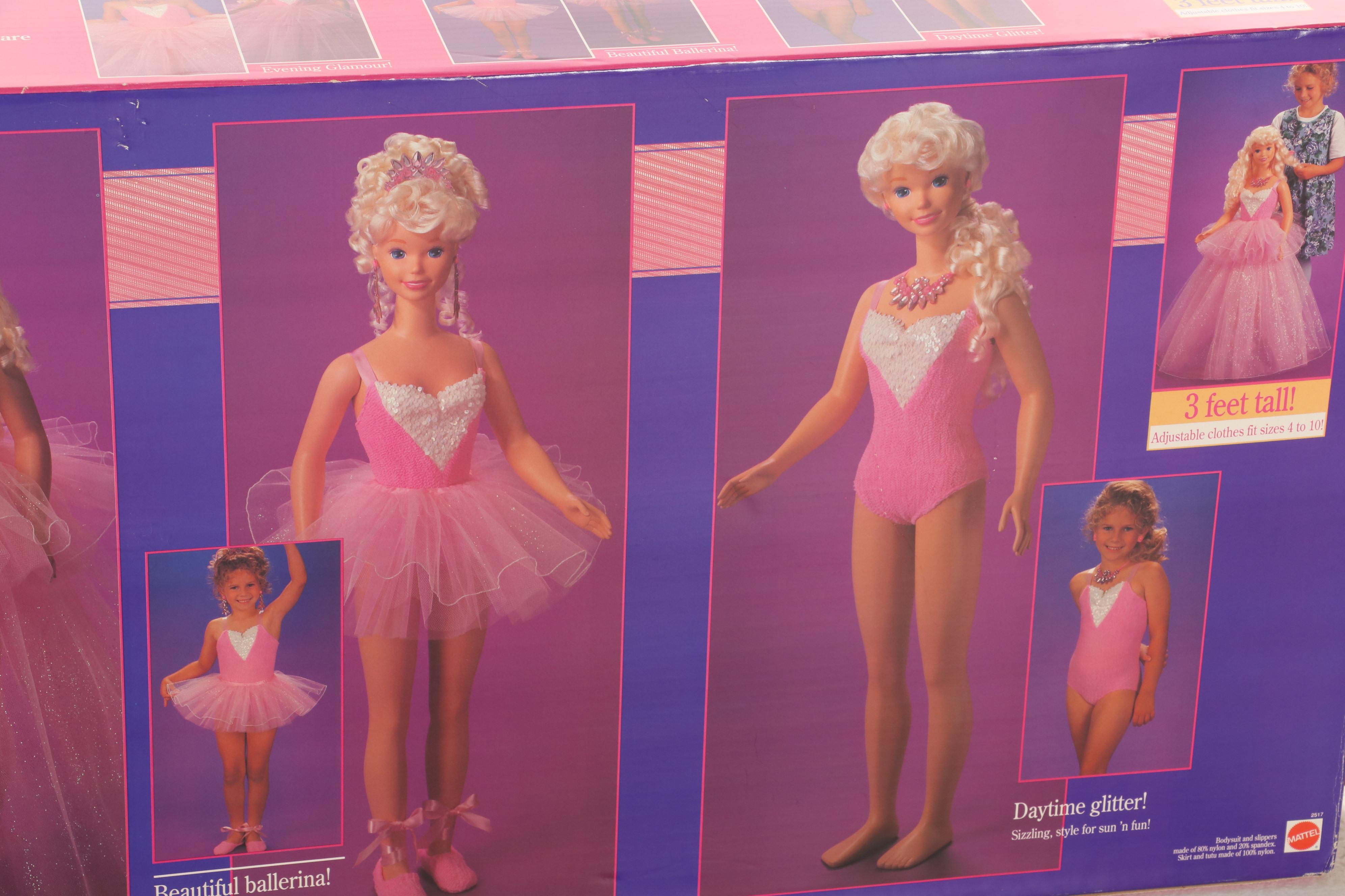 "My Size" and "Dream Bride Barbies" with Picnic Set, Book, Puzzle, and More