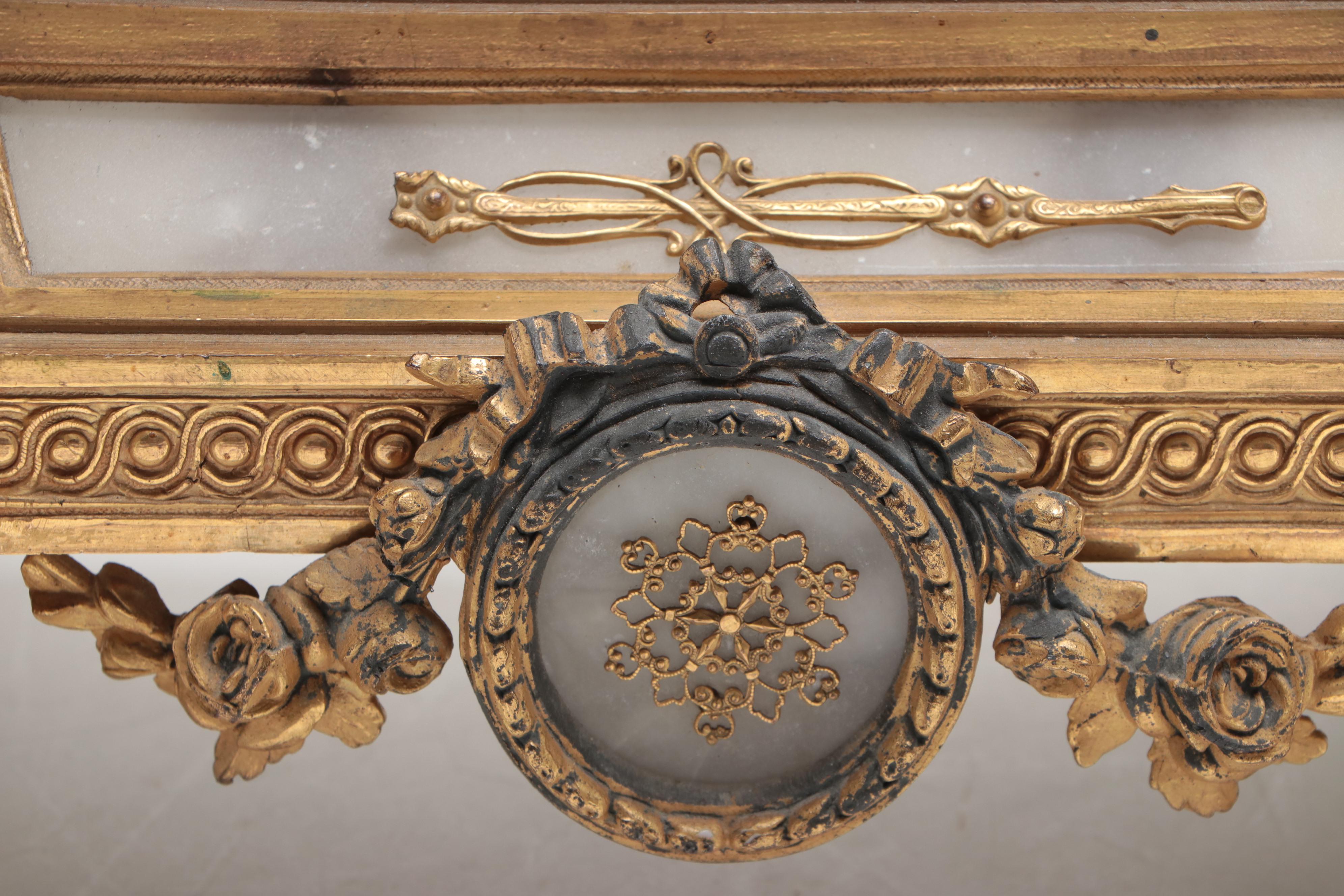 P. H. Mourey and The Sessions Clock Co. Electrified Ormolu Mantel Clock