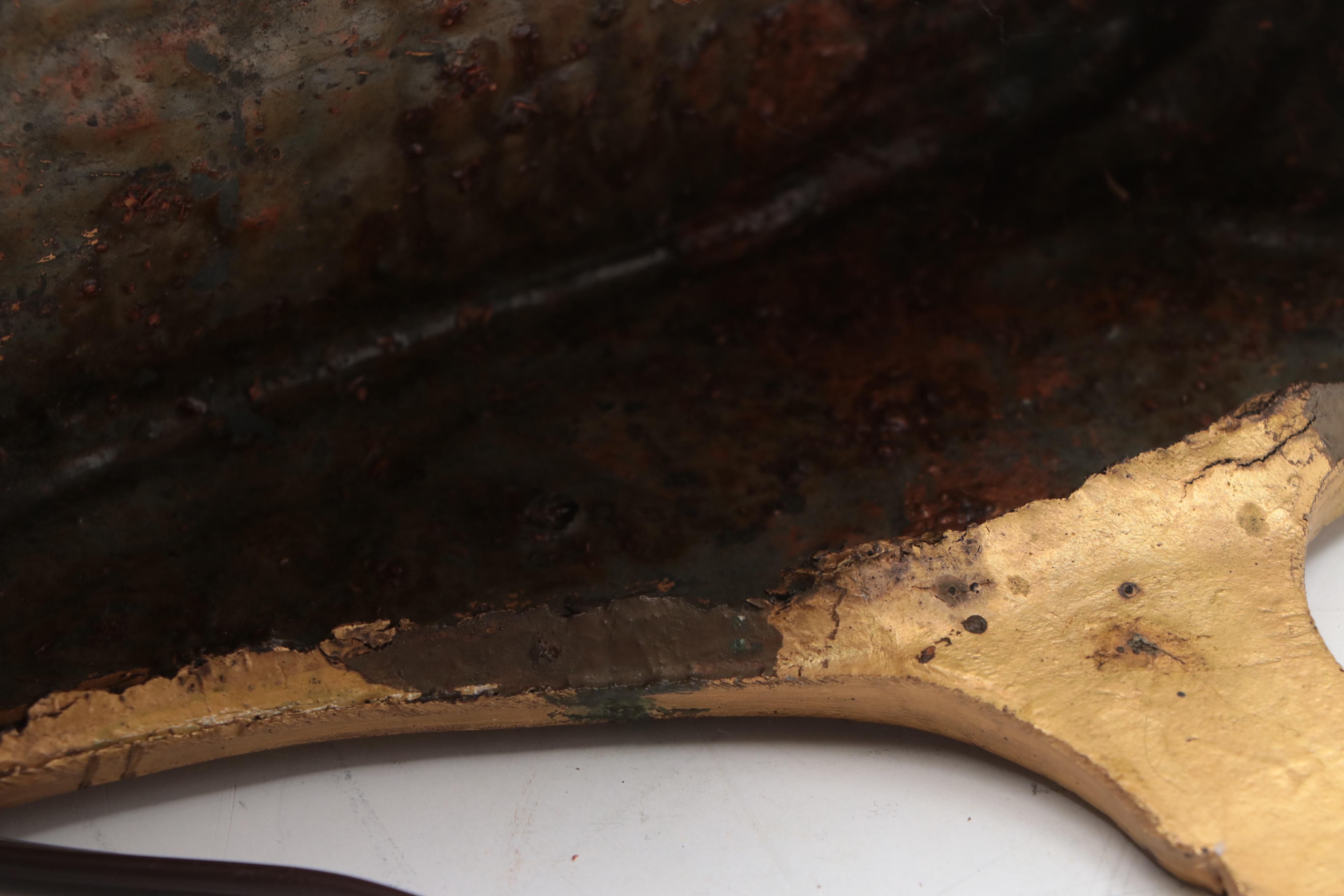 P. H. Mourey and The Sessions Clock Co. Electrified Ormolu Mantel Clock