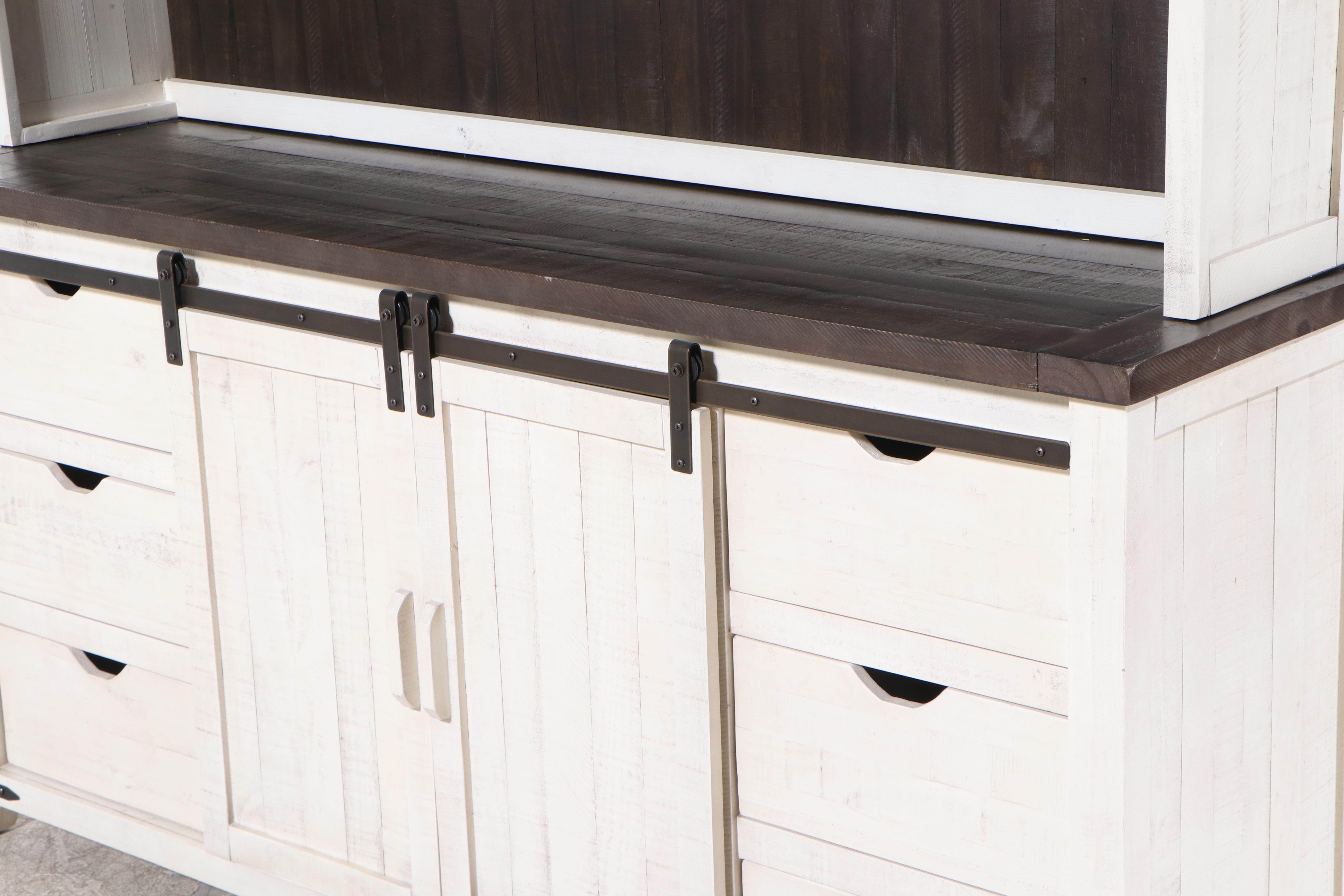 Jofran Inc. "Madison County" Two-Piece Buffet Server with Hutch