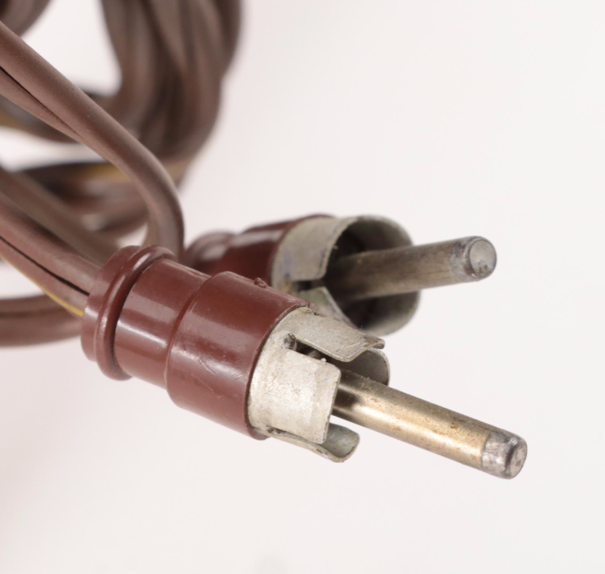 Mid Century Modern Danish Style Round Speakers on Tripod Stands