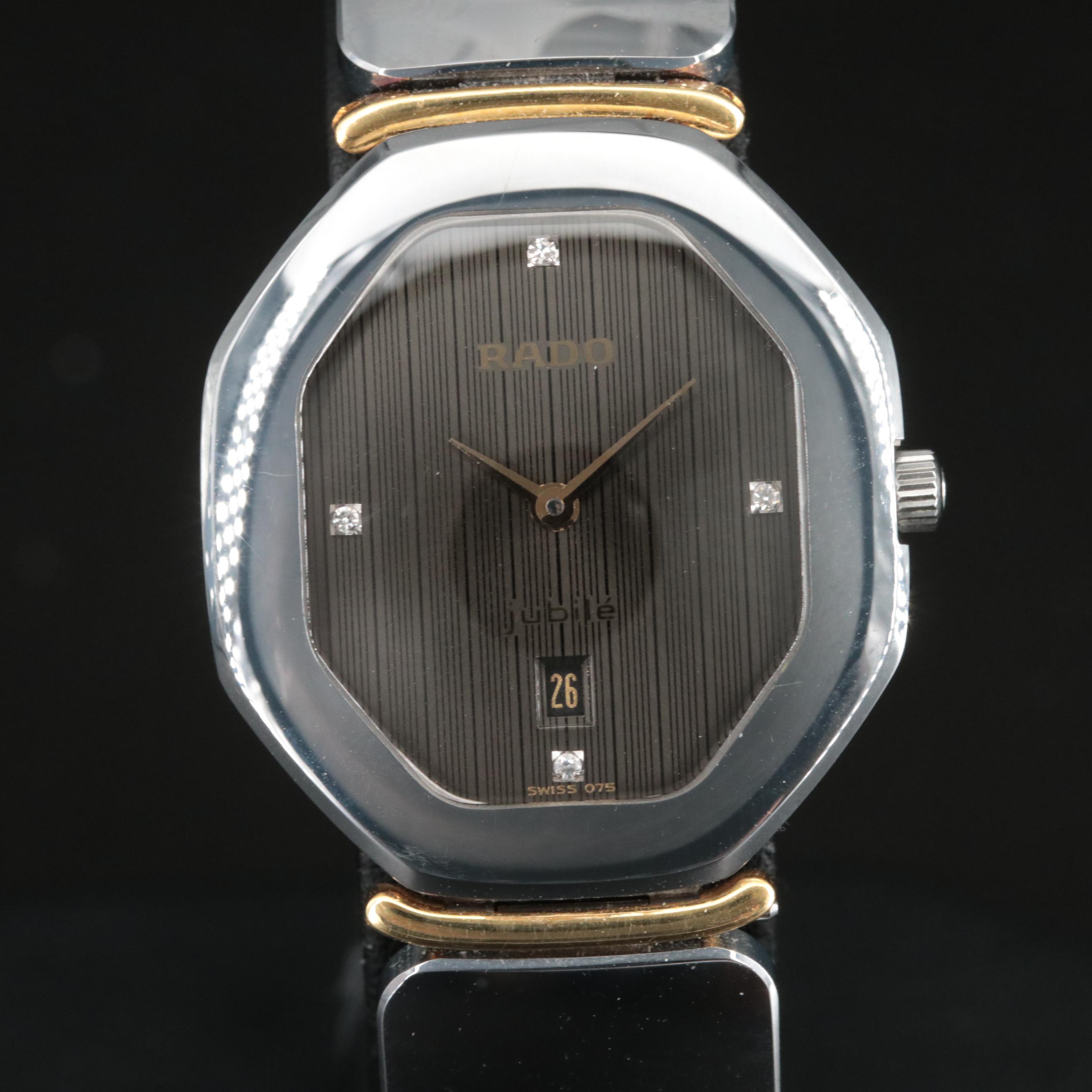 Rado "Jubile" Diamond and Ceramic Watch