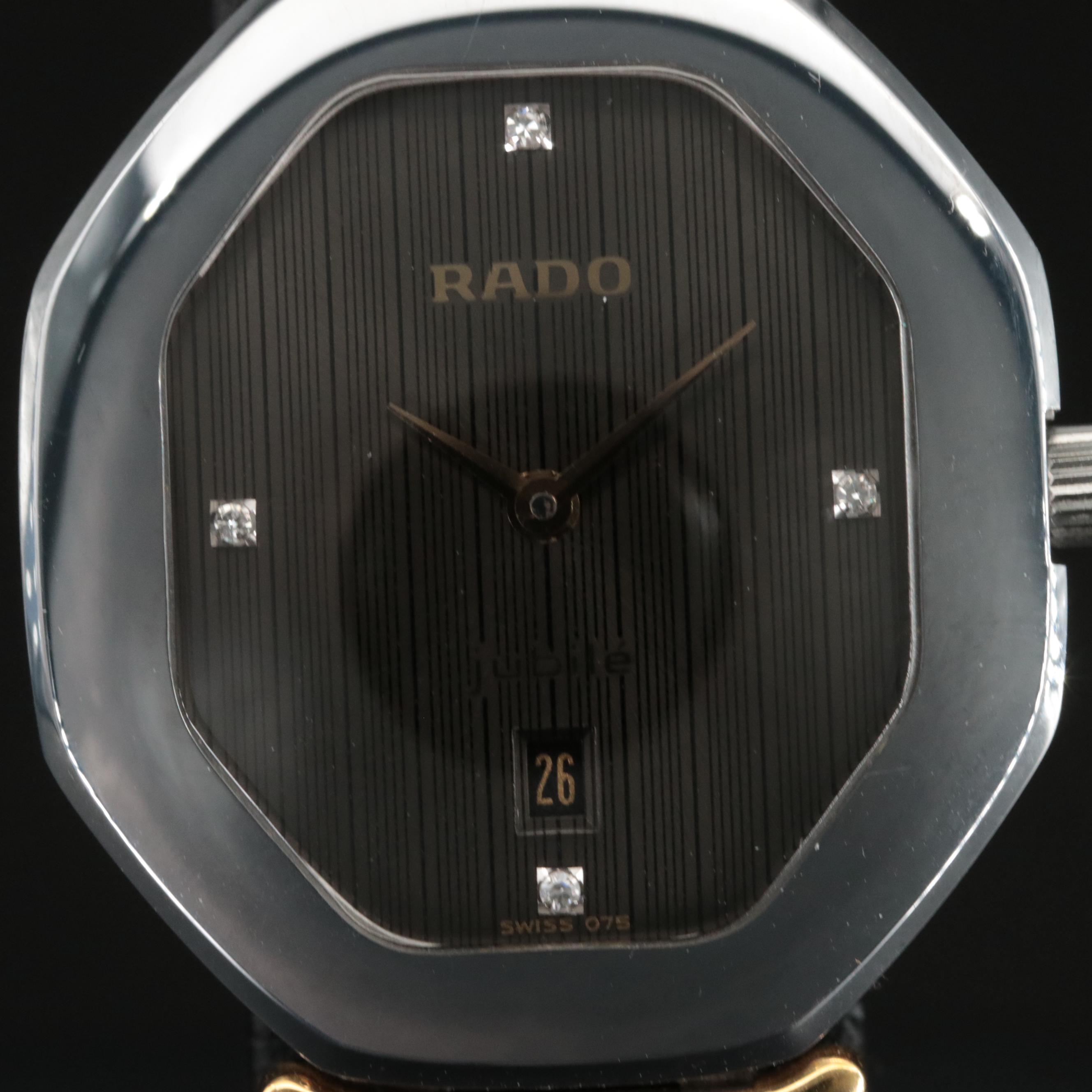 Rado "Jubile" Diamond and Ceramic Watch