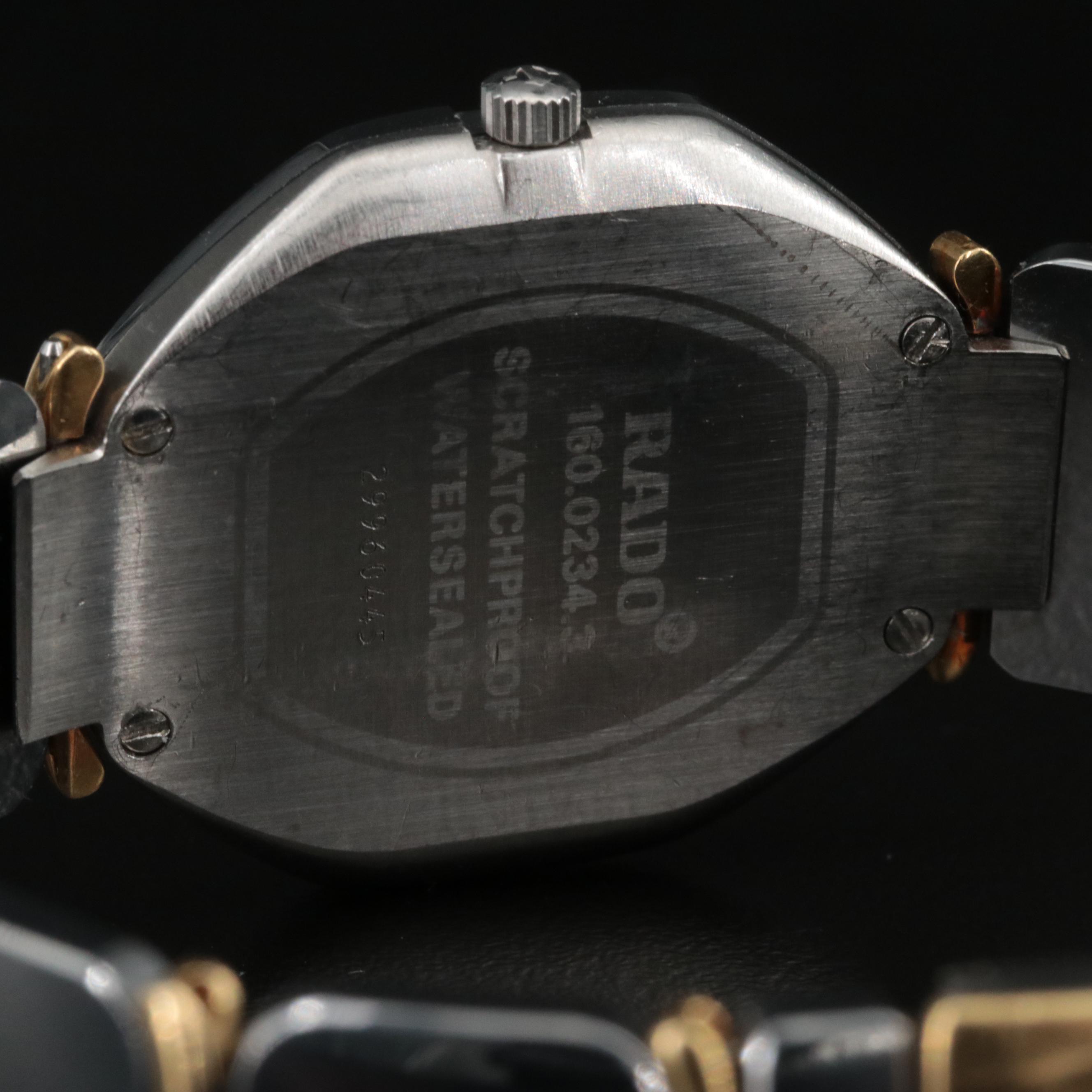 Rado "Jubile" Diamond and Ceramic Watch