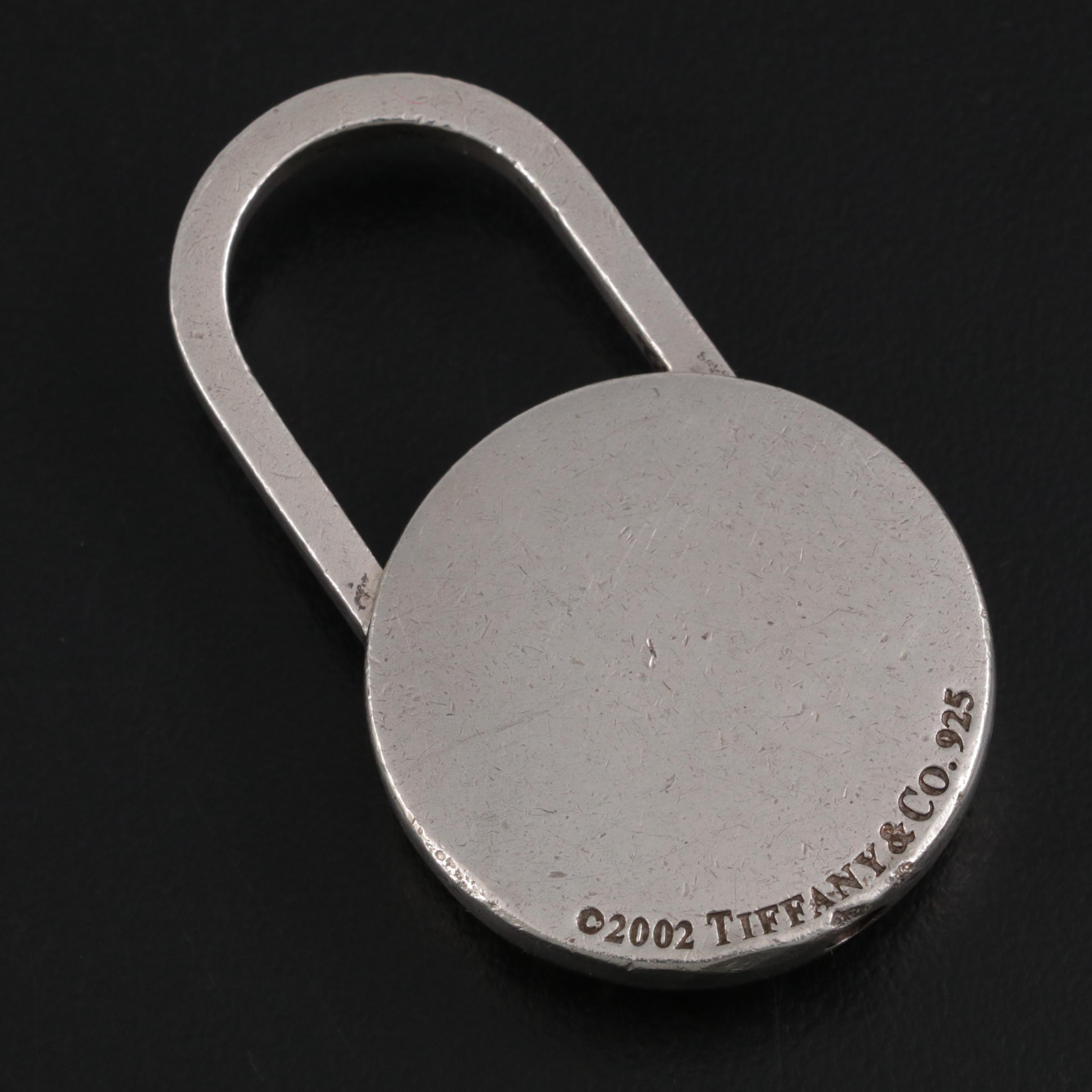 Tiffany & Co. Sterling Silver Golf Ball Keychain, 2002