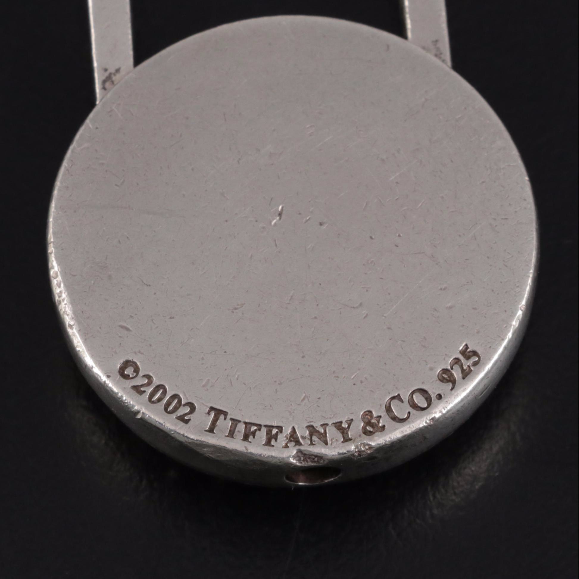 Tiffany & Co. Sterling Silver Golf Ball Keychain, 2002