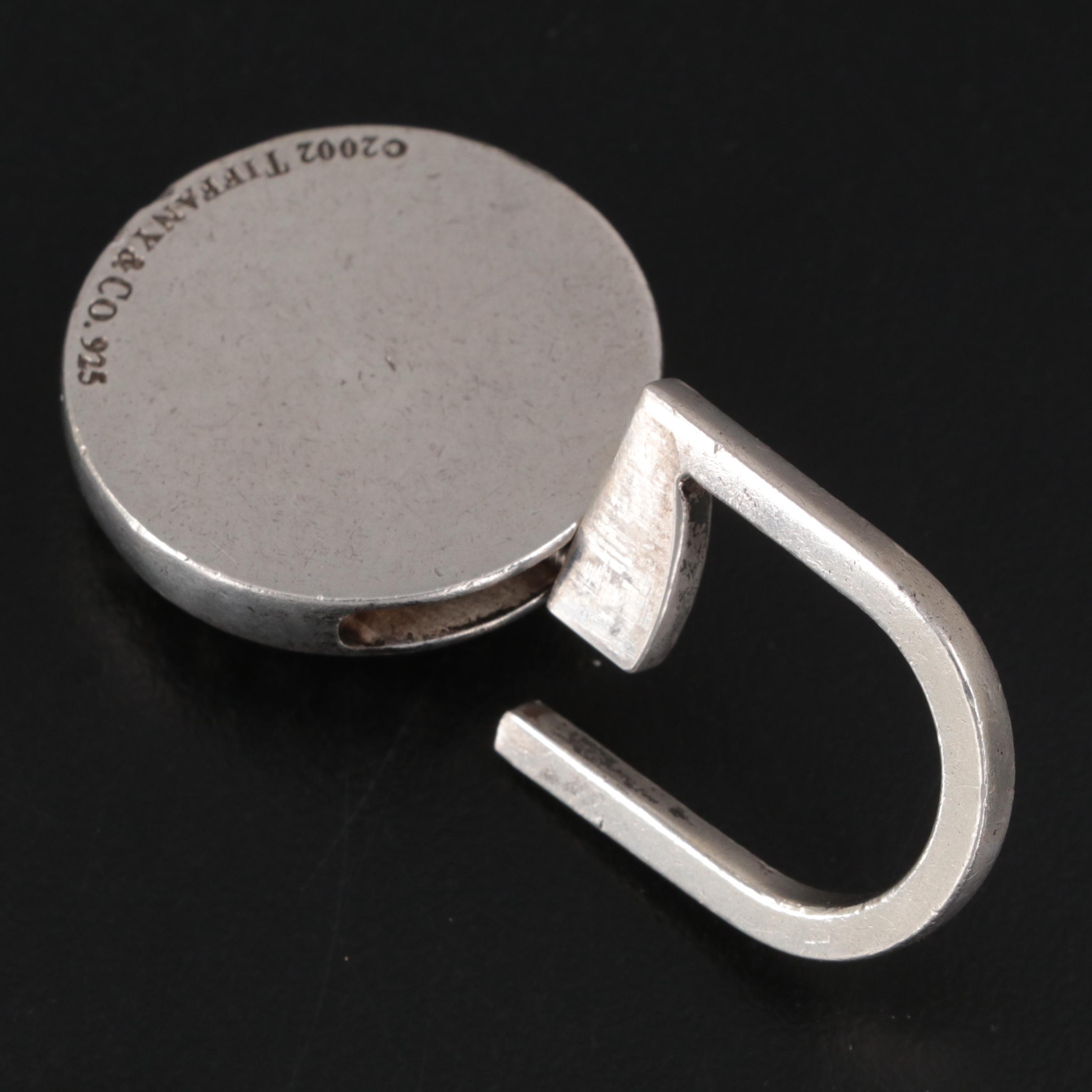 Tiffany & Co. Sterling Silver Golf Ball Keychain, 2002