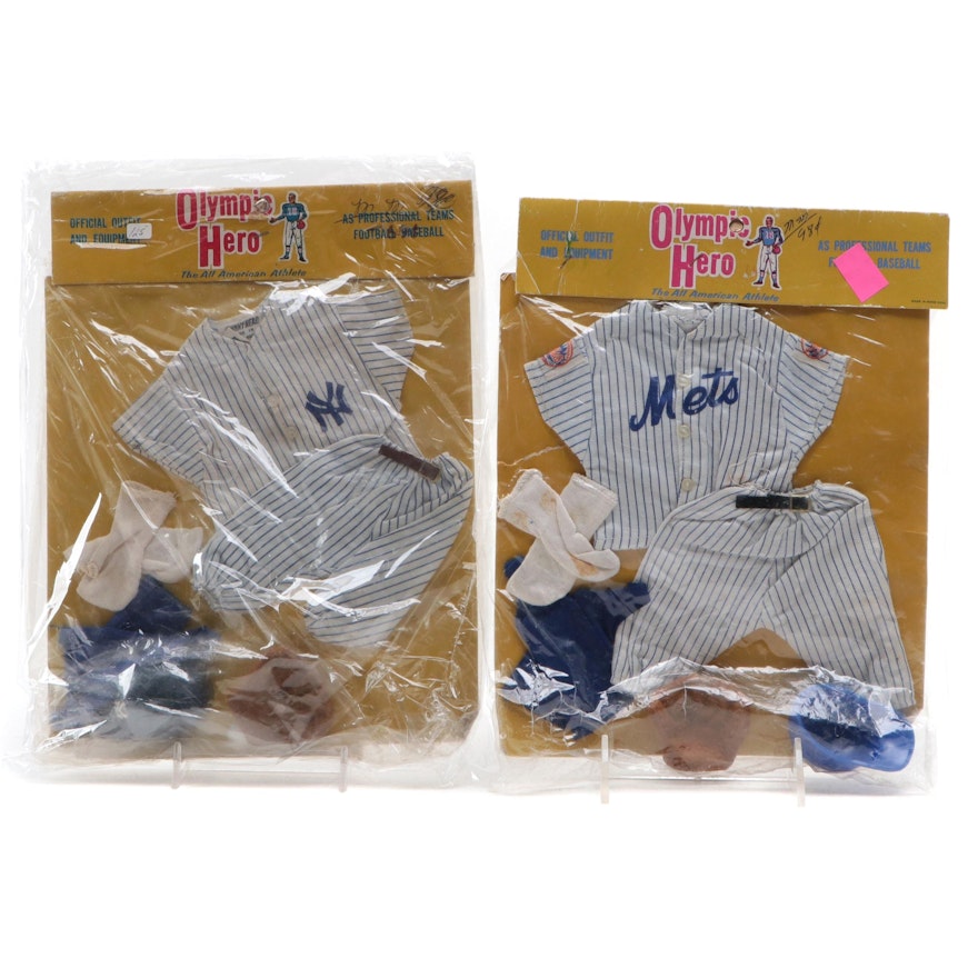 Olympic Johnny Hero New York Mets and Yankees Baseball Doll Clothes