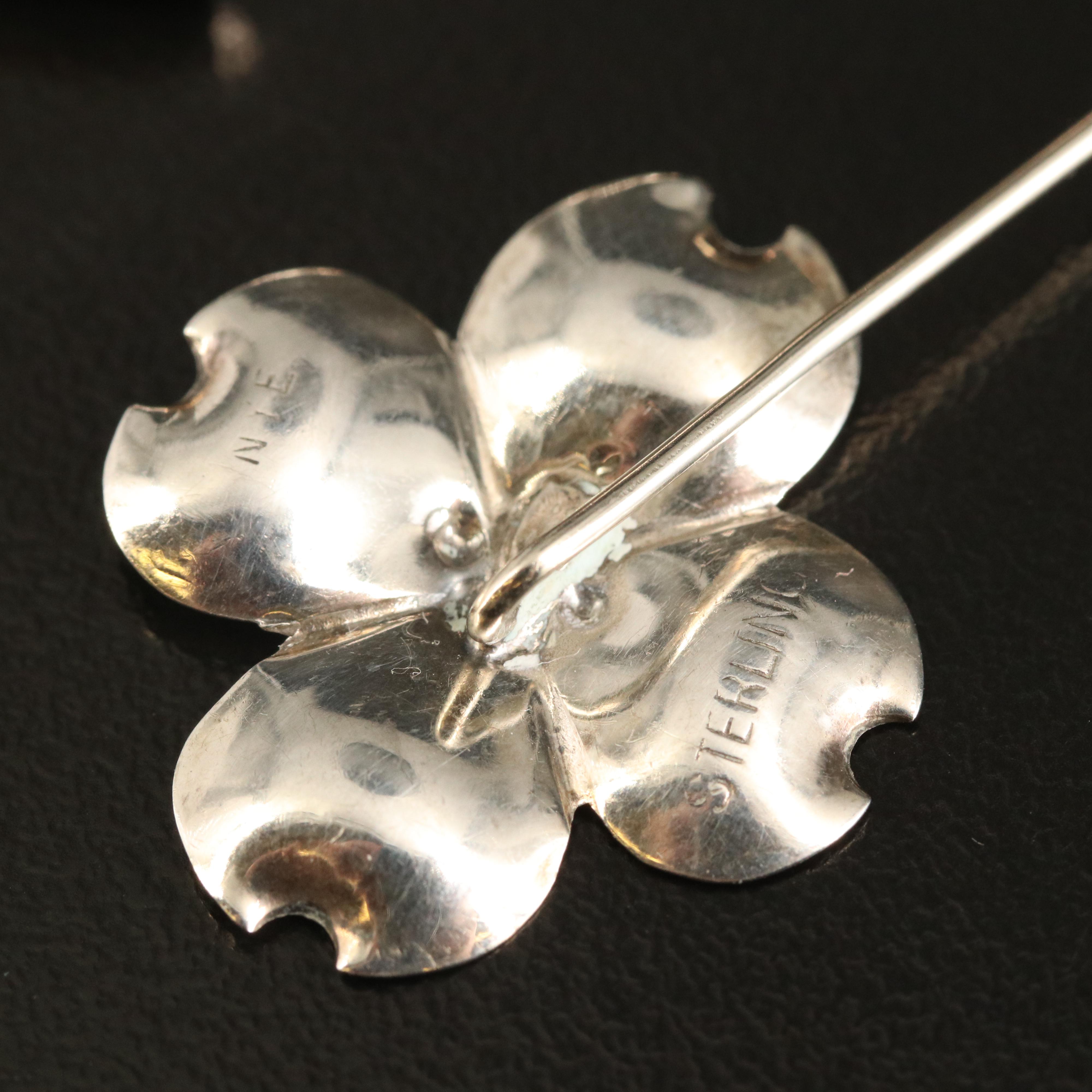 Vintage Stuart Nye "Dogwood" Sterling Jewelry Collection