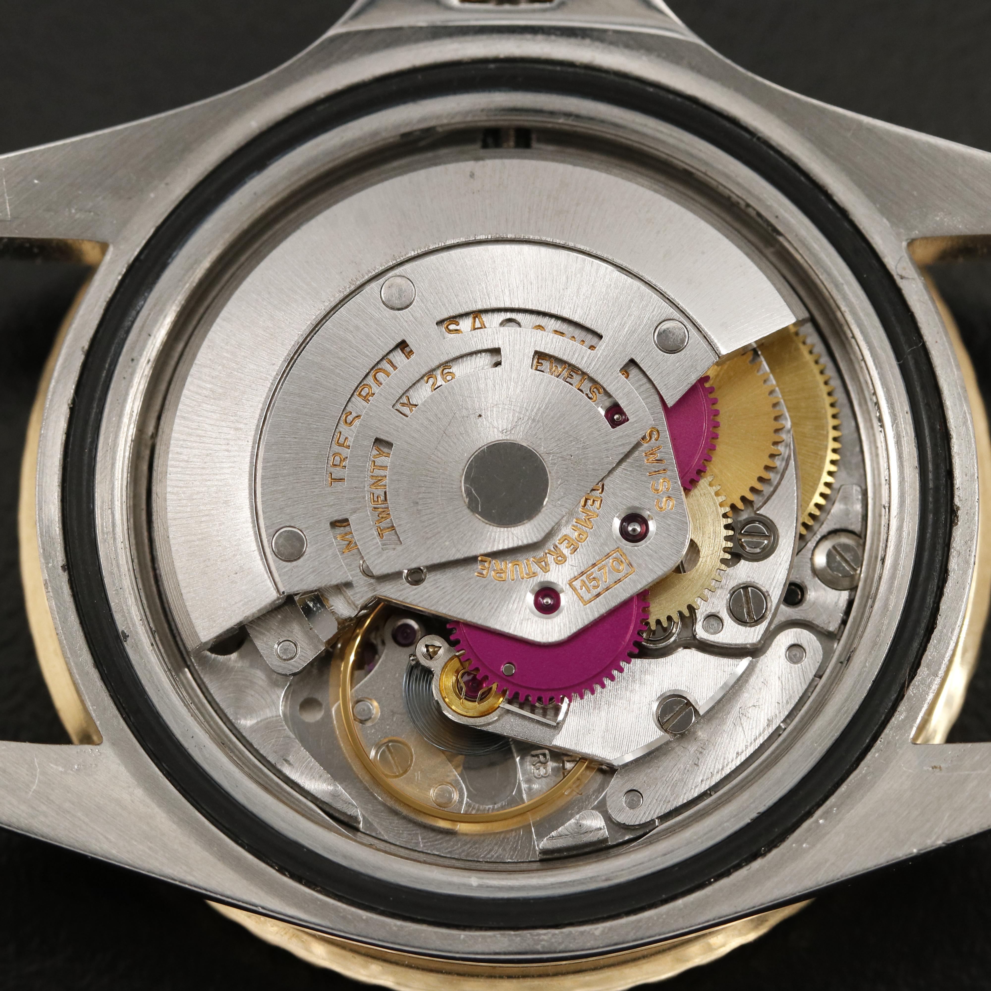 1978 Rolex GMT Master Two-Tone Mark 3 Dial Watch