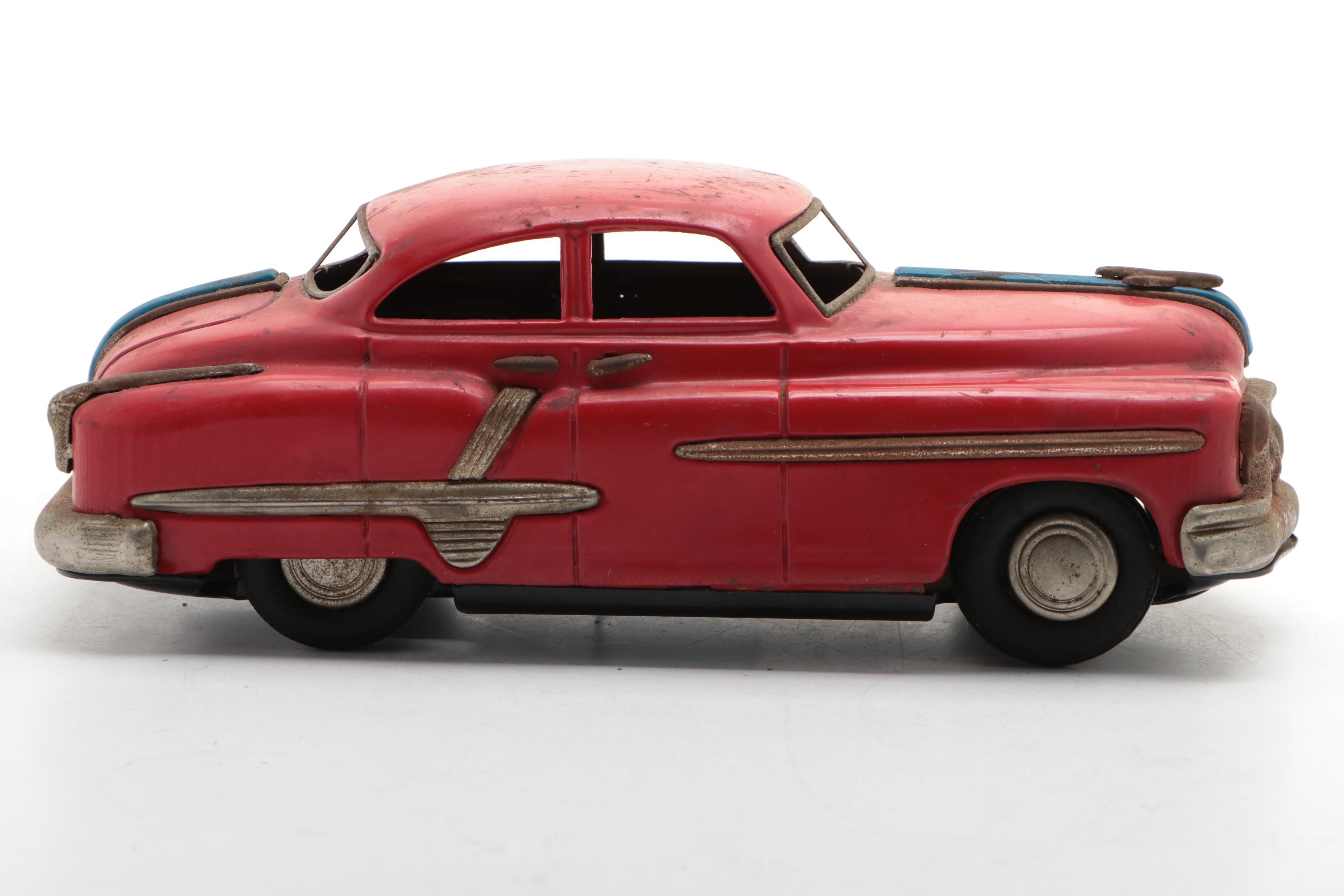 Japanese Tin Chevy Friction Toy Car, Mid-20th Century