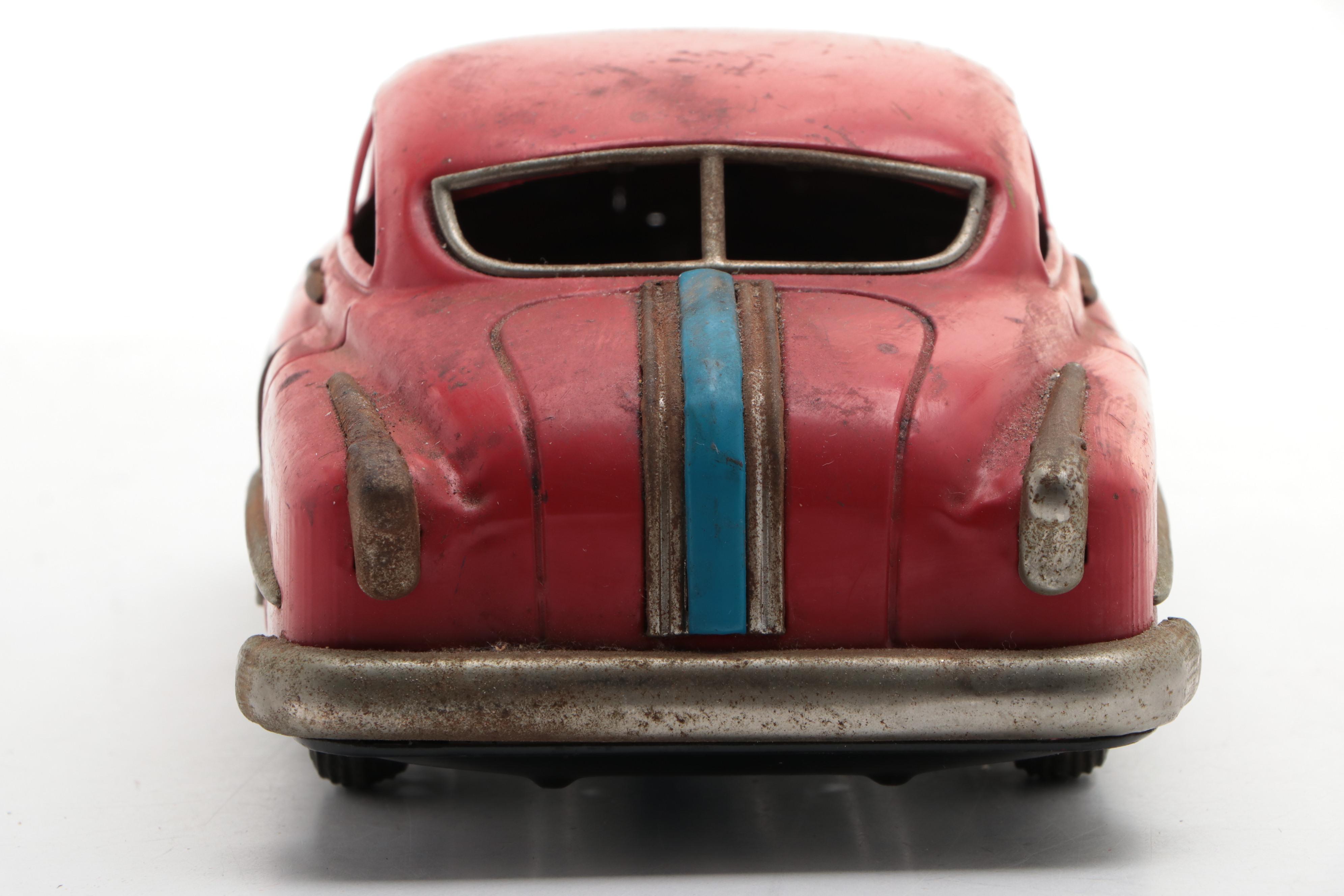 Japanese Tin Chevy Friction Toy Car, Mid-20th Century