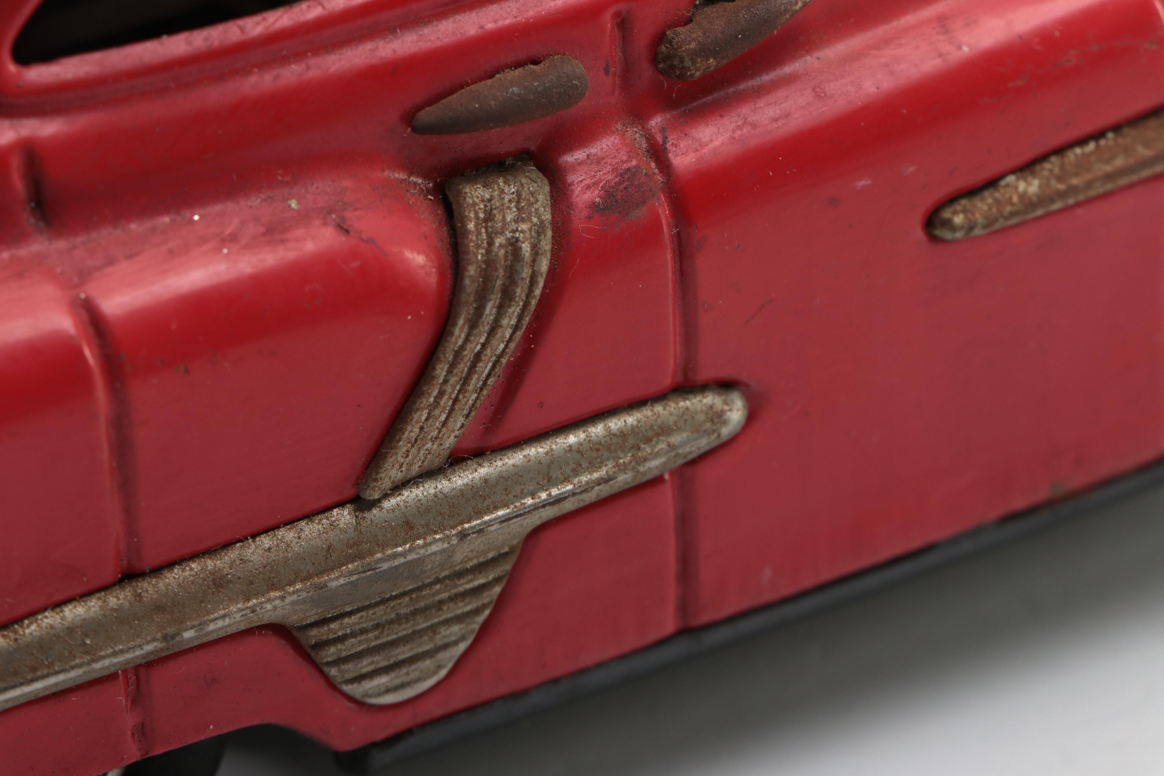 Japanese Tin Chevy Friction Toy Car, Mid-20th Century