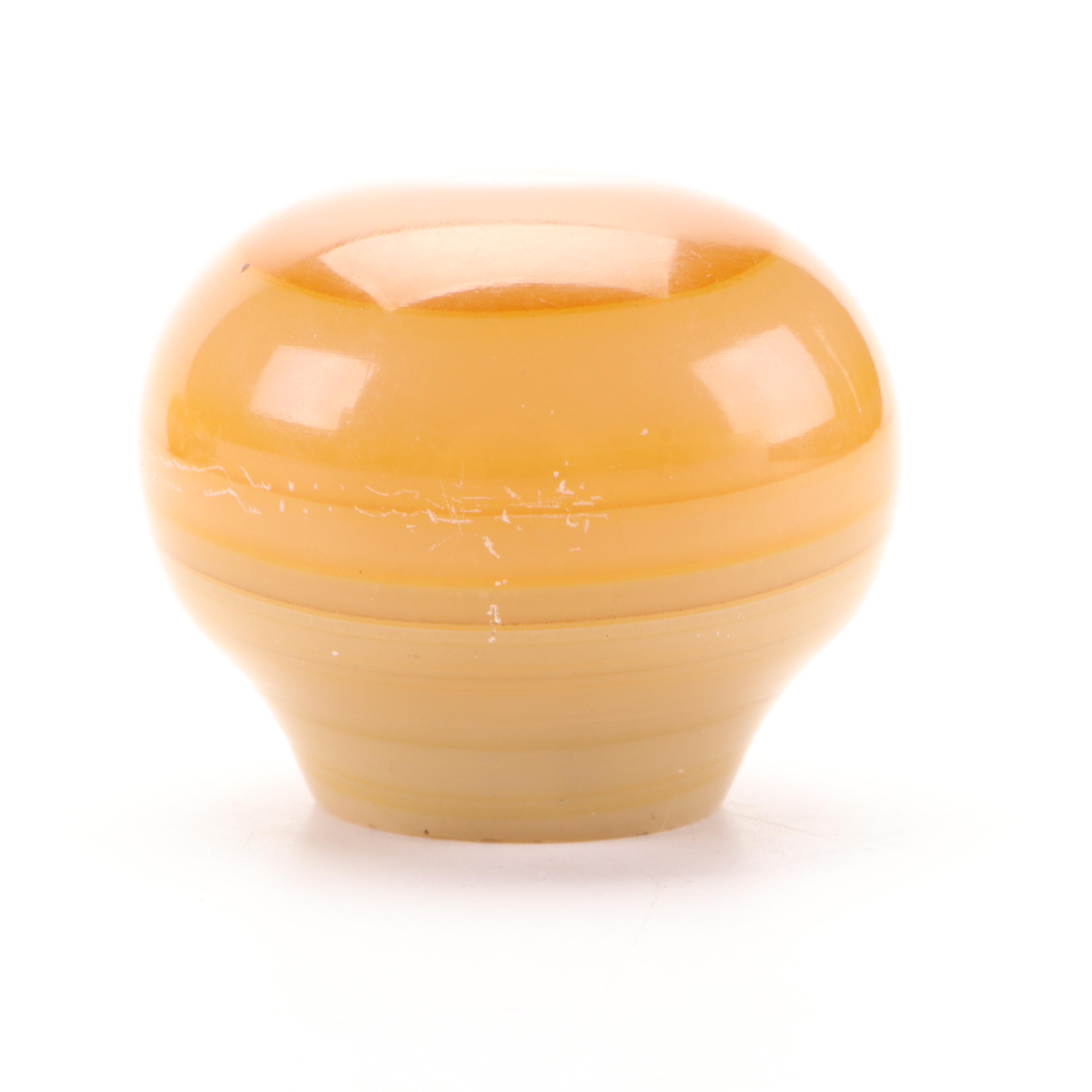 Onyx Marble Gear Shift Knobs with Celluloid Car Cigarette Lighter