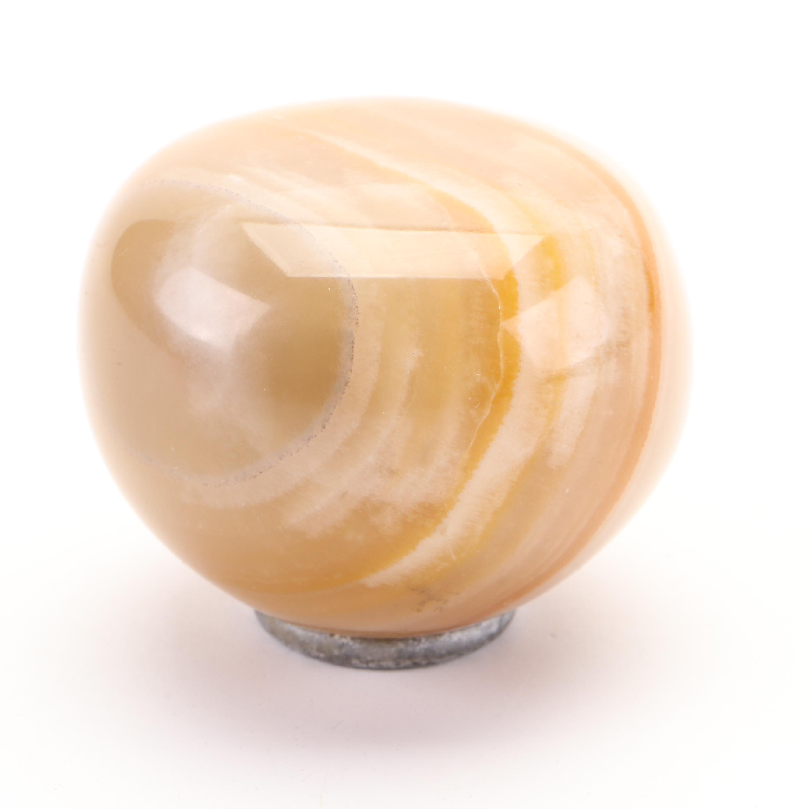Onyx Marble Gear Shift Knobs with Celluloid Car Cigarette Lighter