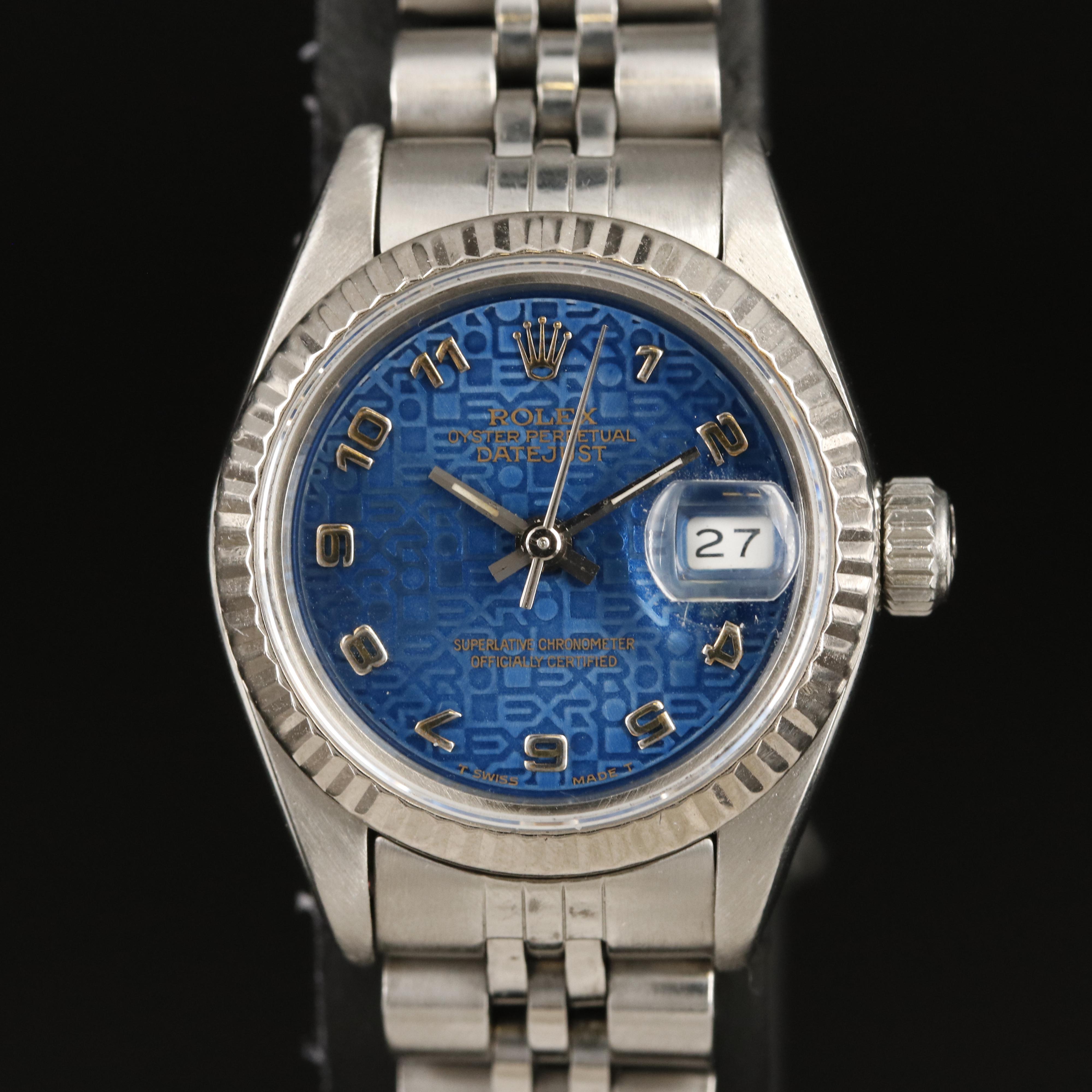 1991 Rolex Oyster Perpetual Datejust Watch