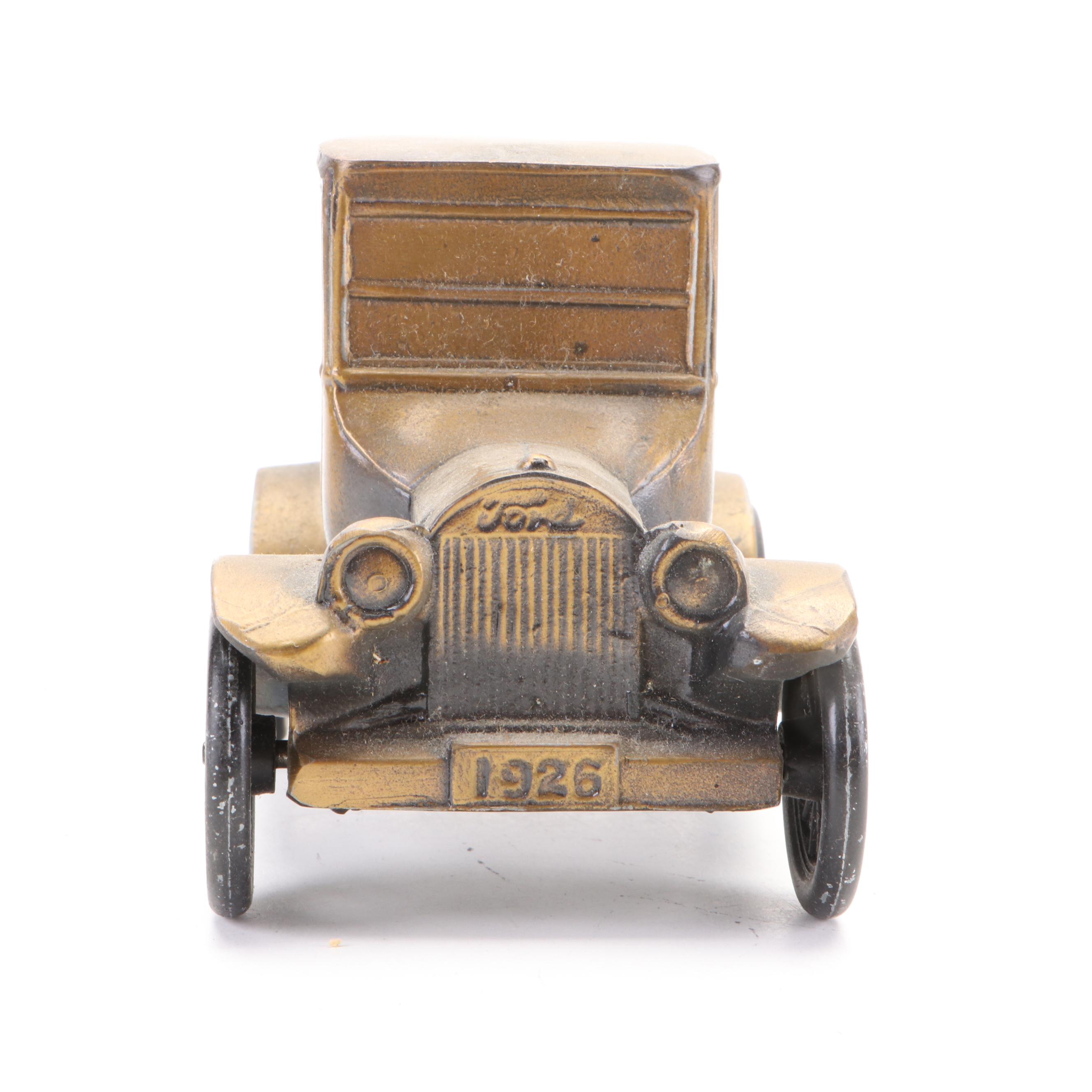 Banthrico Inc. Ford Model T and Other Automobile Premiums Coin Banks