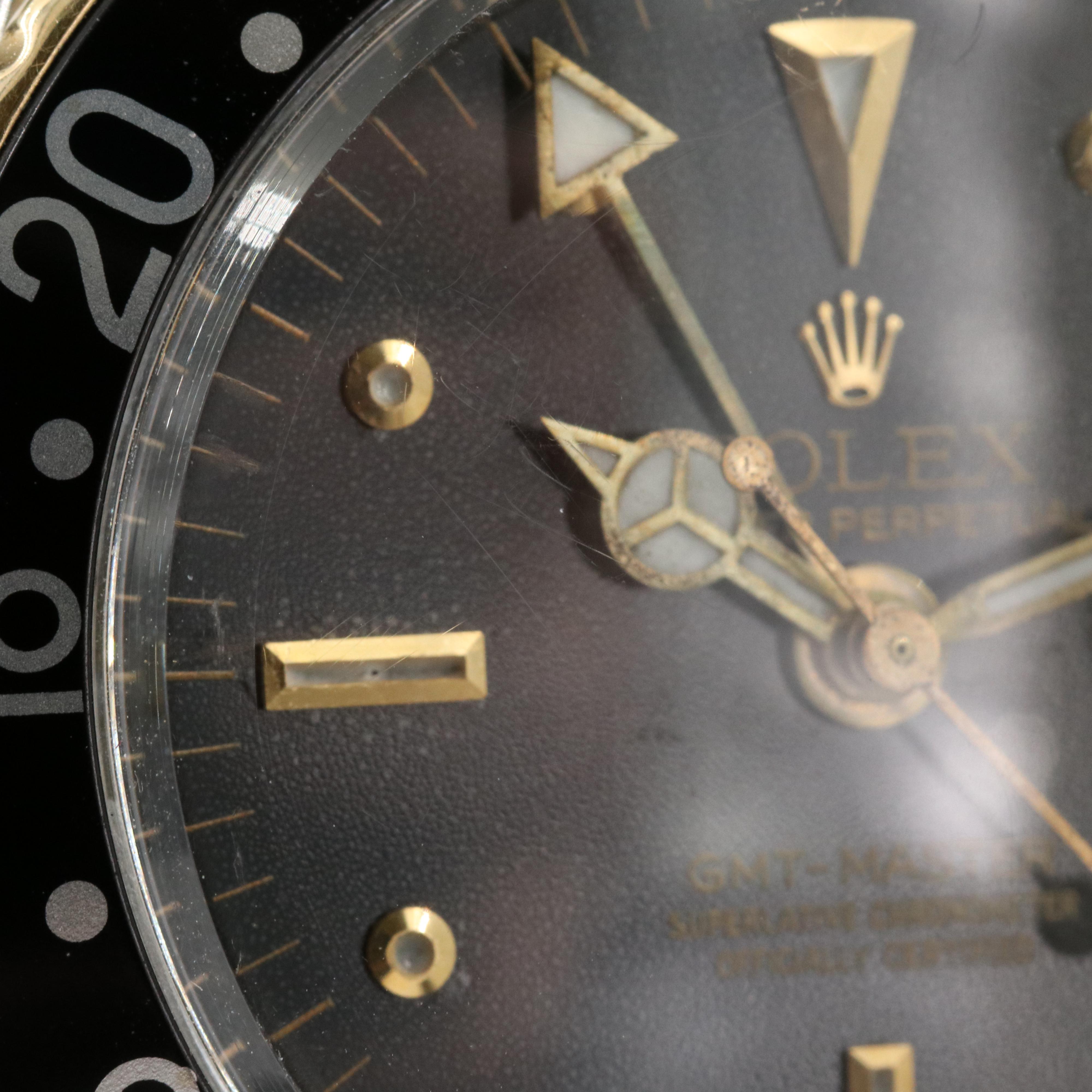 1978 Rolex GMT Master Two-Tone Mark 3 Dial Watch