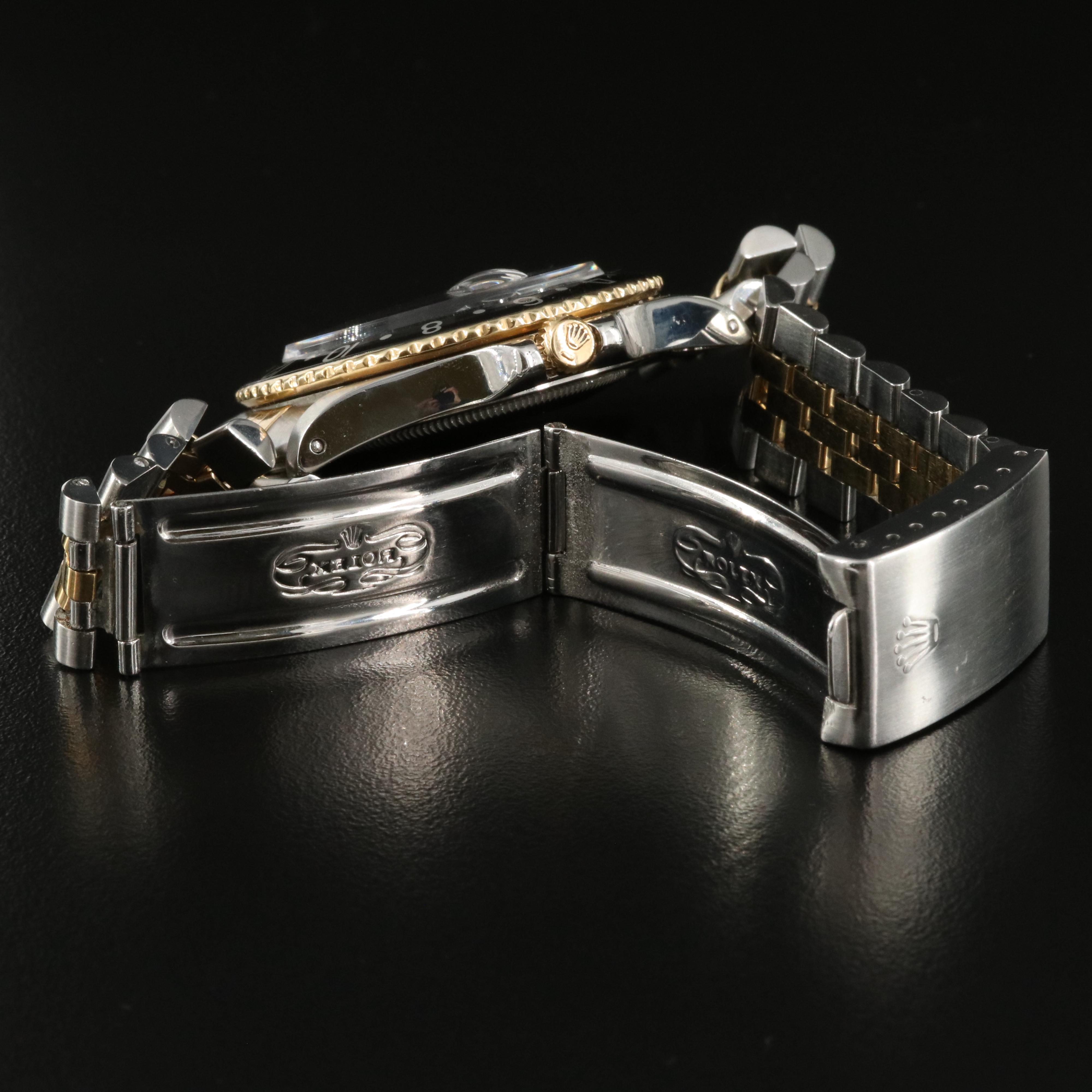 1978 Rolex GMT Master Two-Tone Mark 3 Dial Watch