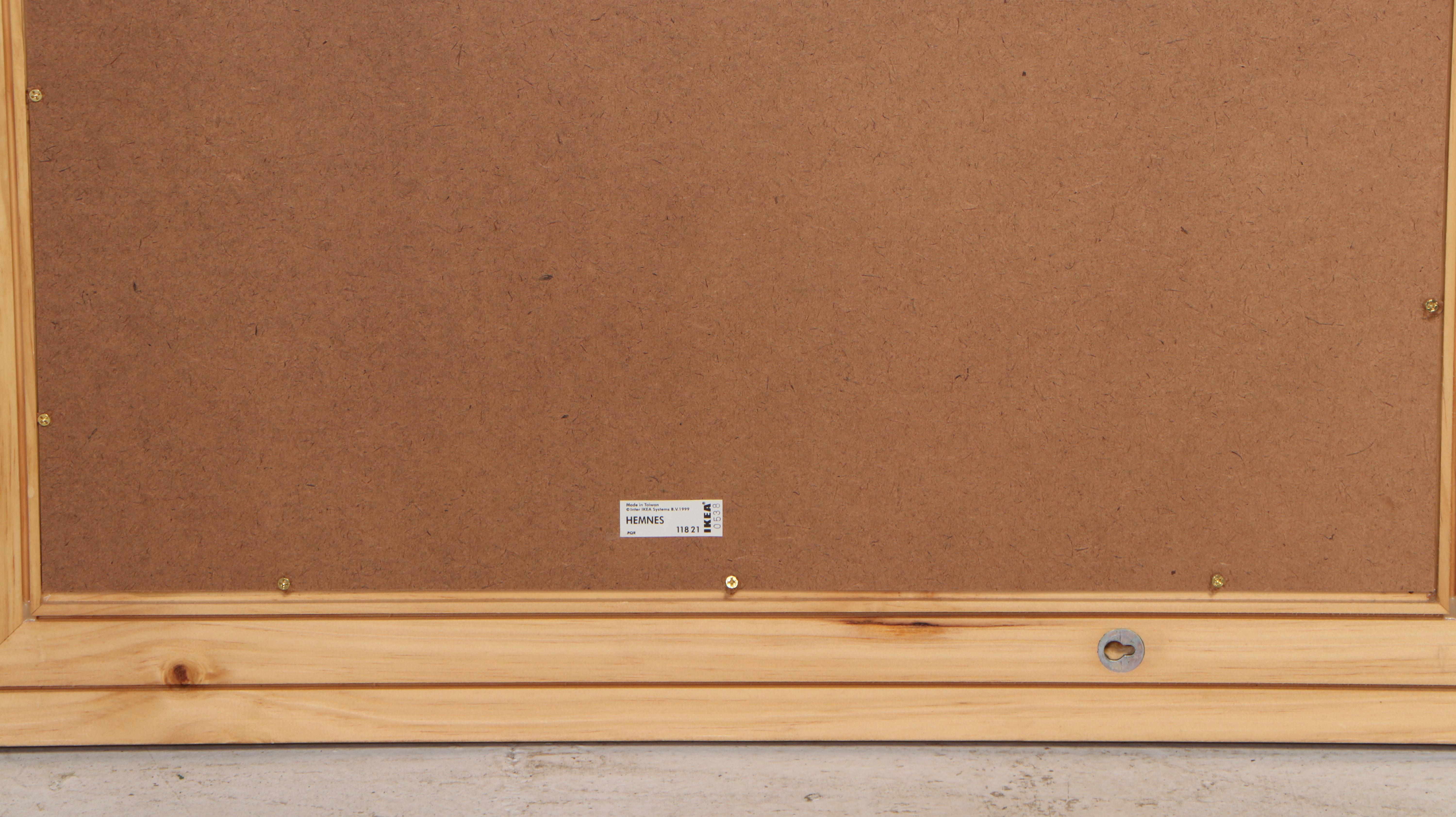 IKEA "Hemnes" Pine Rectangular Floor Mirror