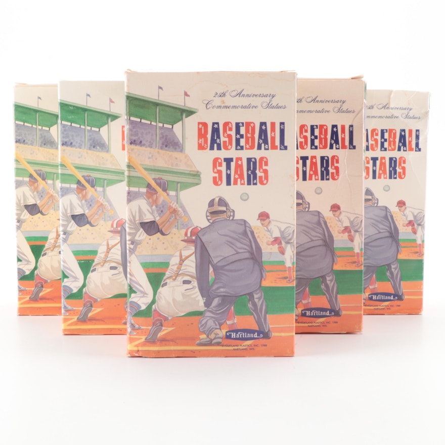 Hartland Mickey Mantle and Other Baseball Stars 25th Anniversary Statues, 1988