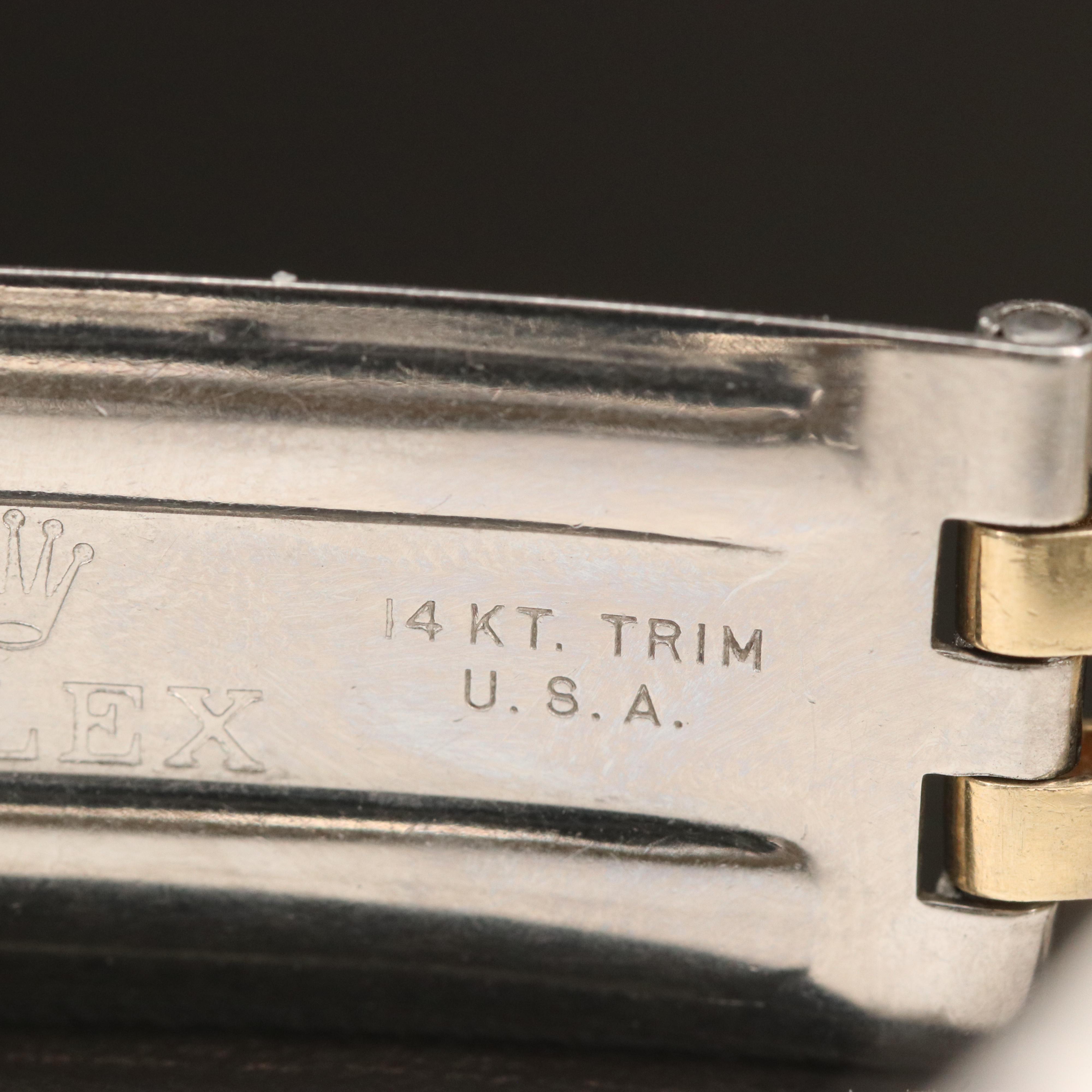 1969 Rolex Datejust Pie Pan Dial Watch