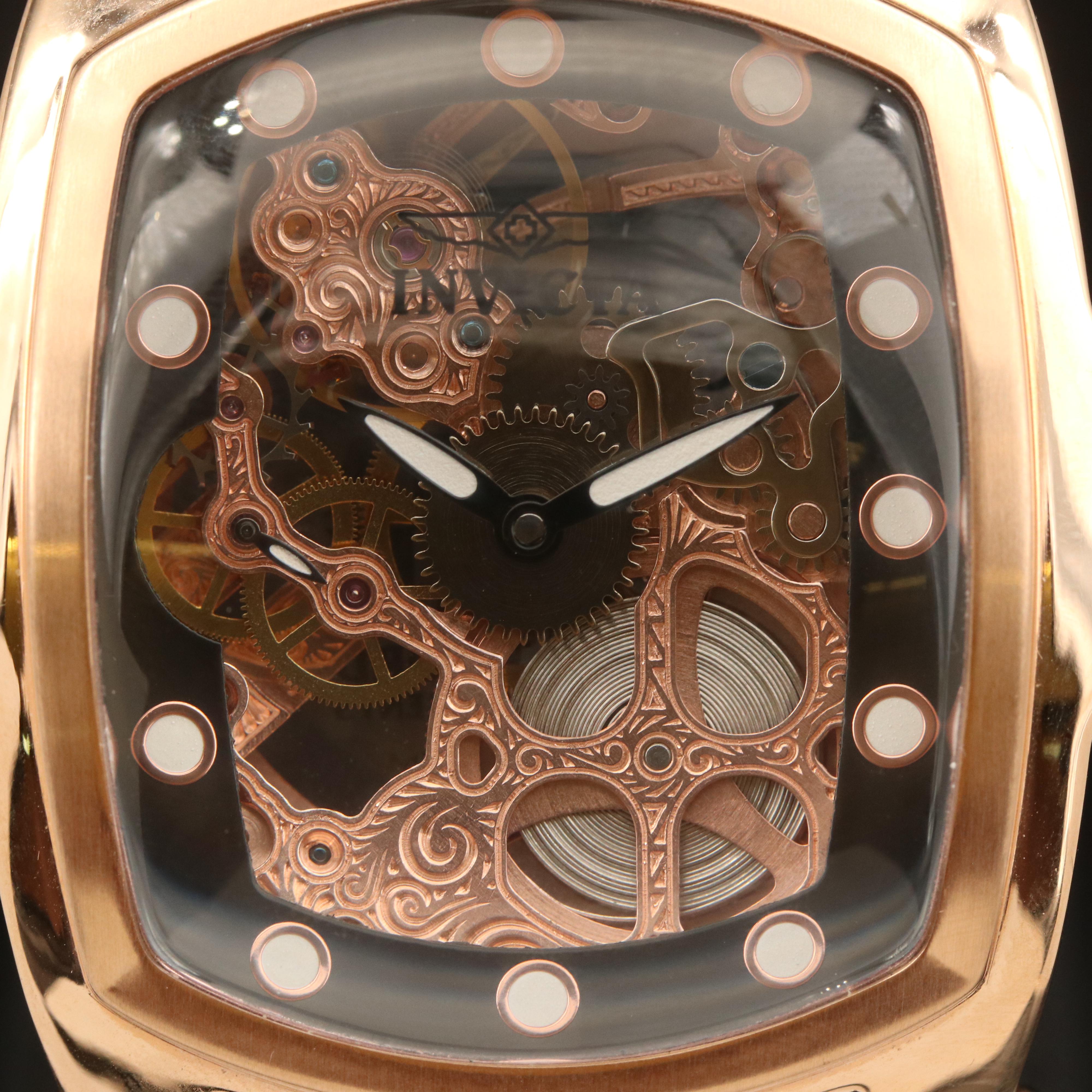 Invicta Lupah Exhibition Case Watch