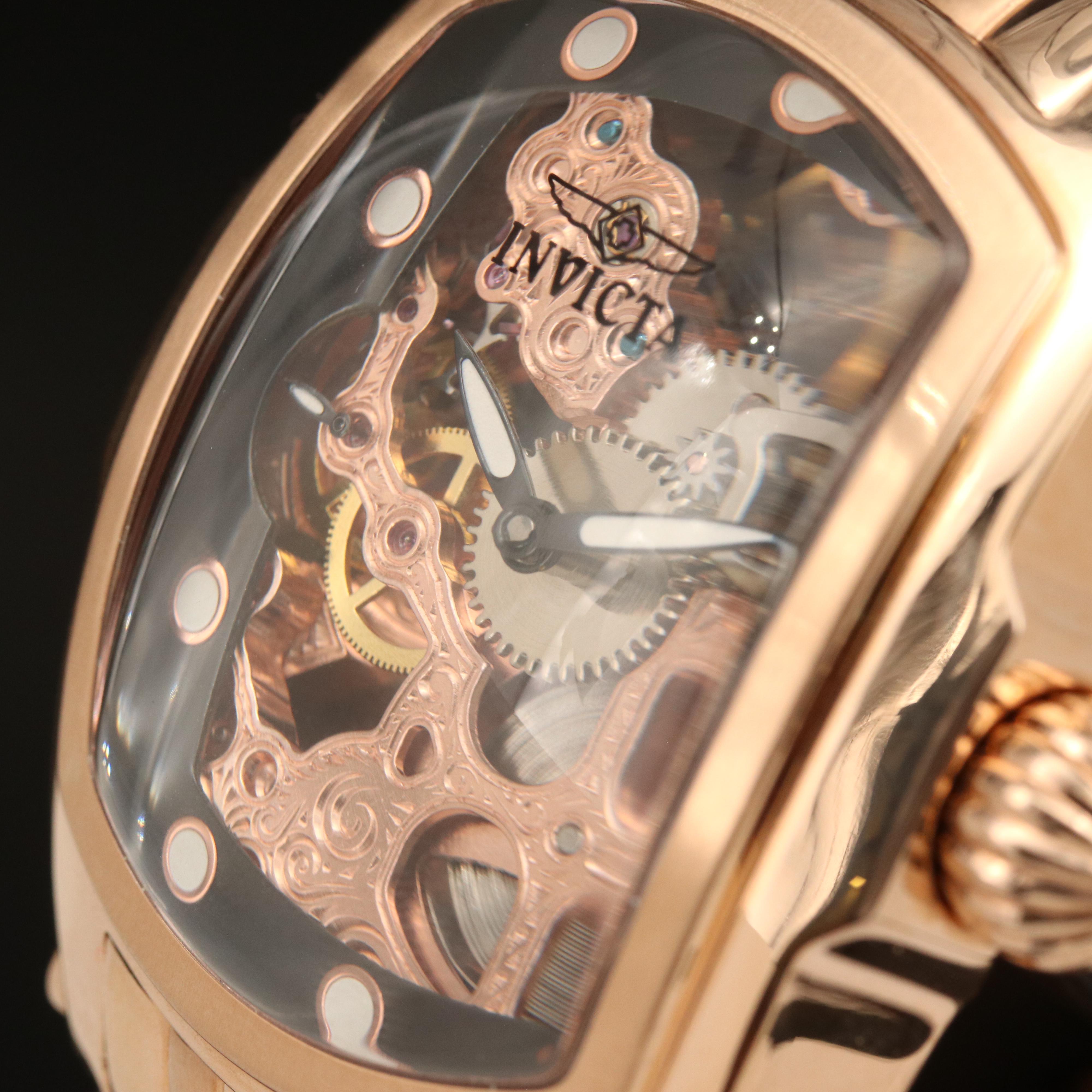 Invicta Lupah Exhibition Case Watch