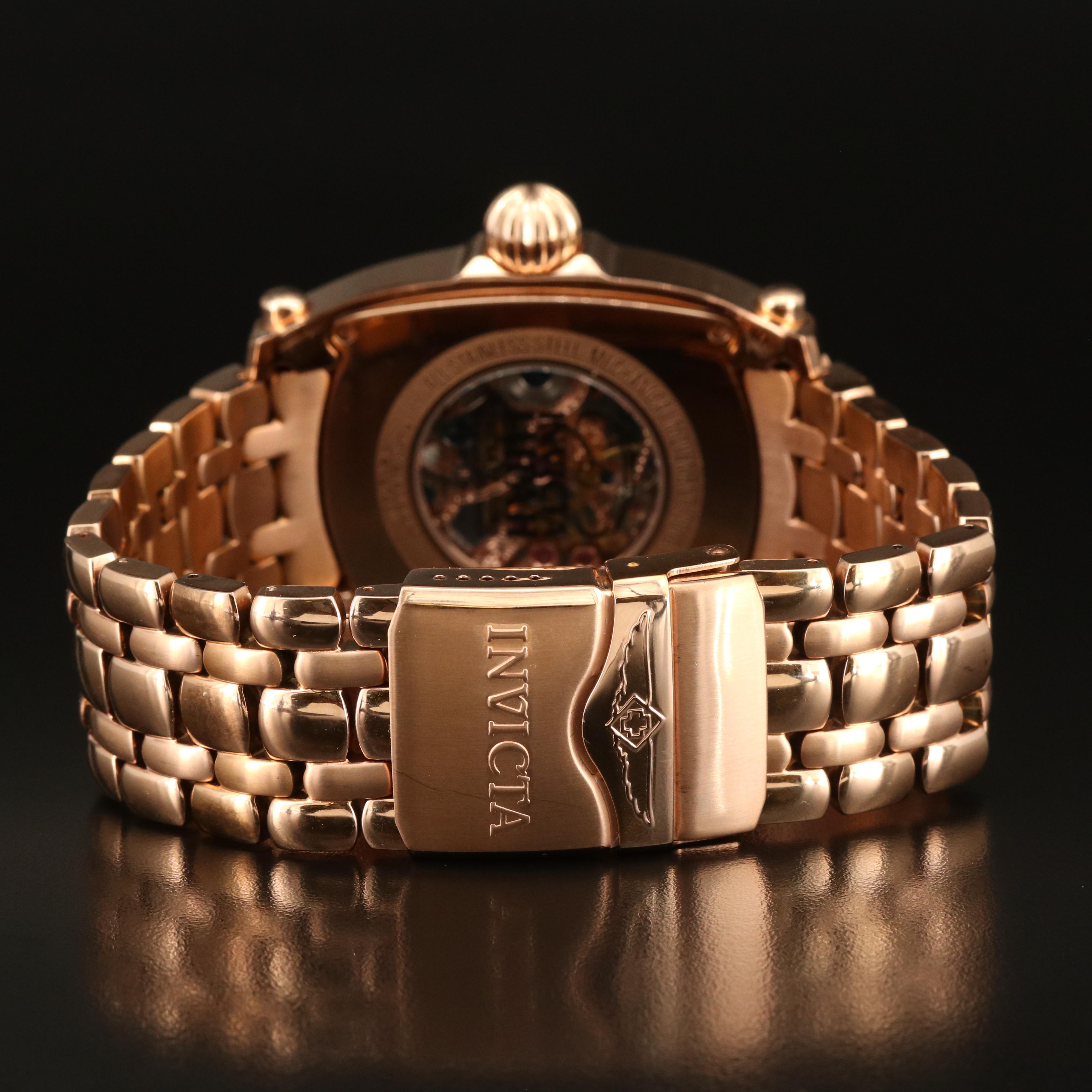 Invicta Lupah Exhibition Case Watch