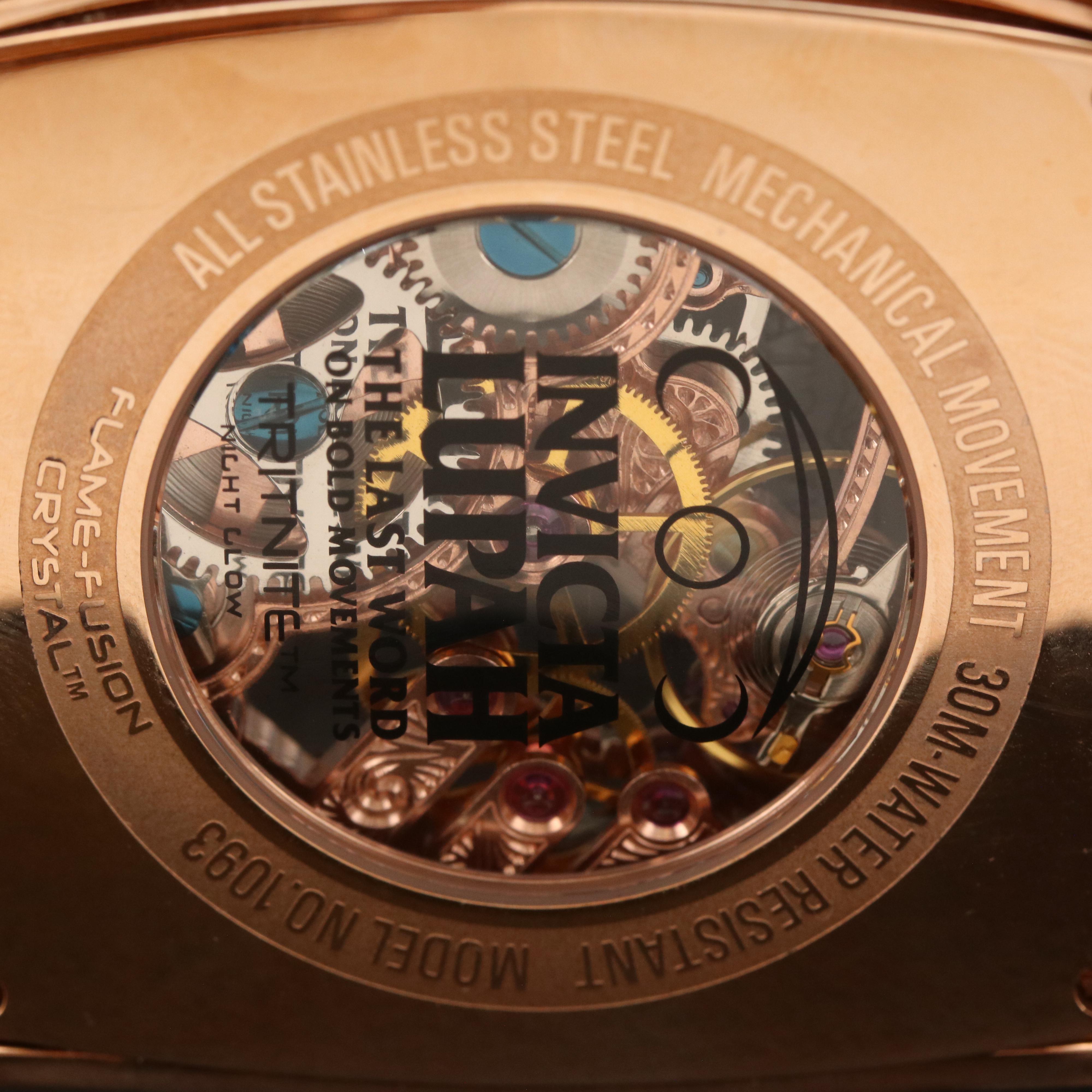 Invicta Lupah Exhibition Case Watch