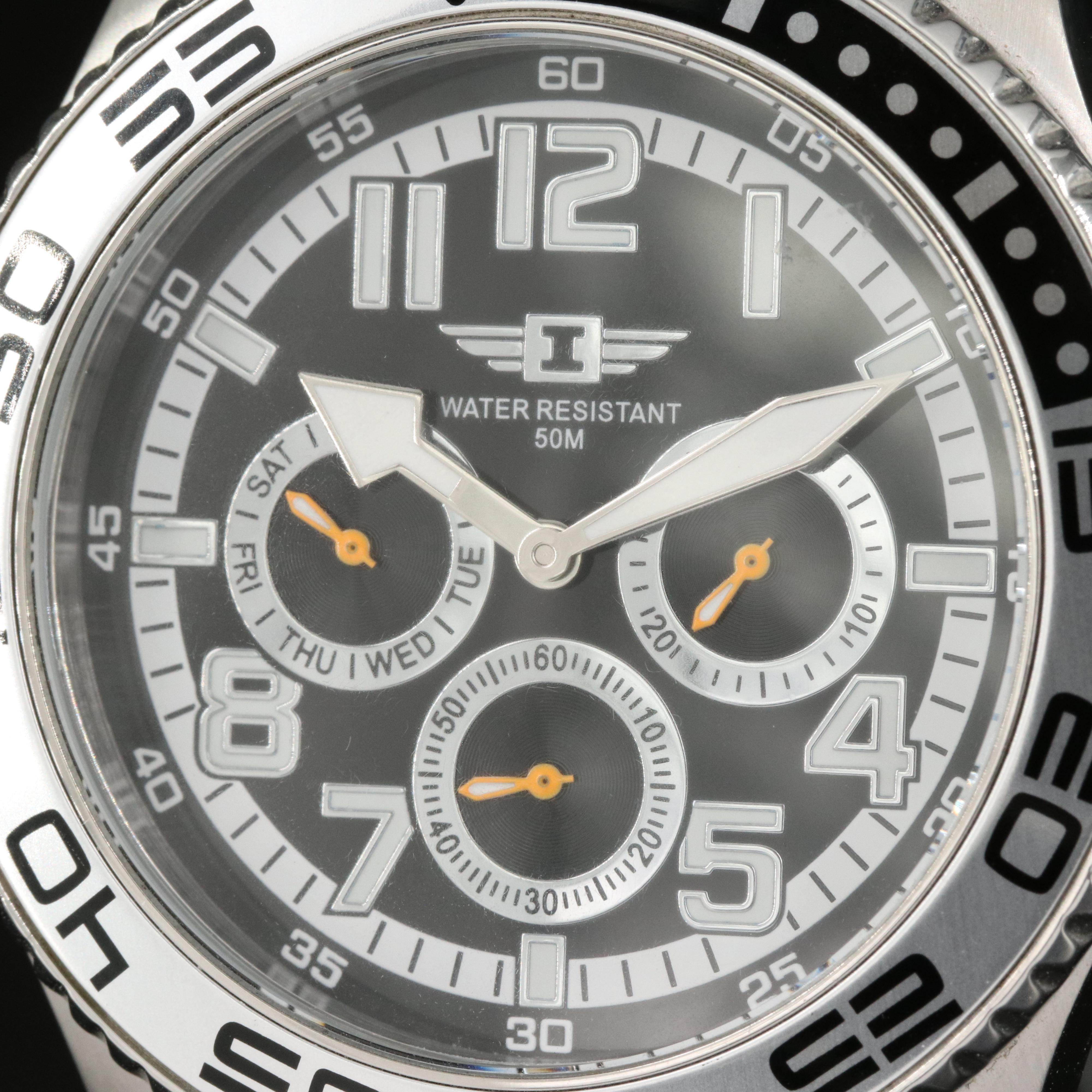 Invicta Stainless Steel Quartz Watch