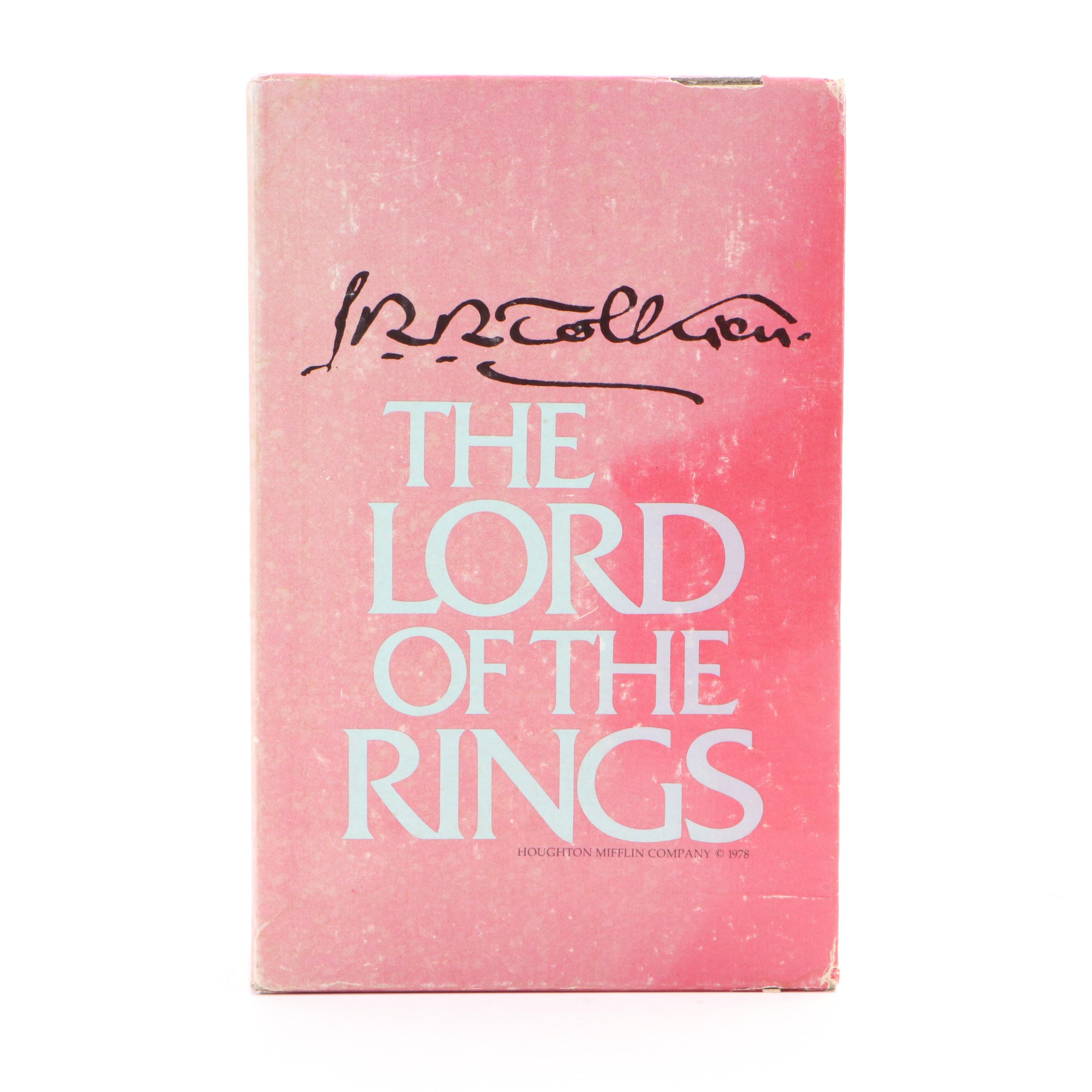 Second Edition "The Lord of the Rings" Box Set by J. R. R. Tolkien, 1965