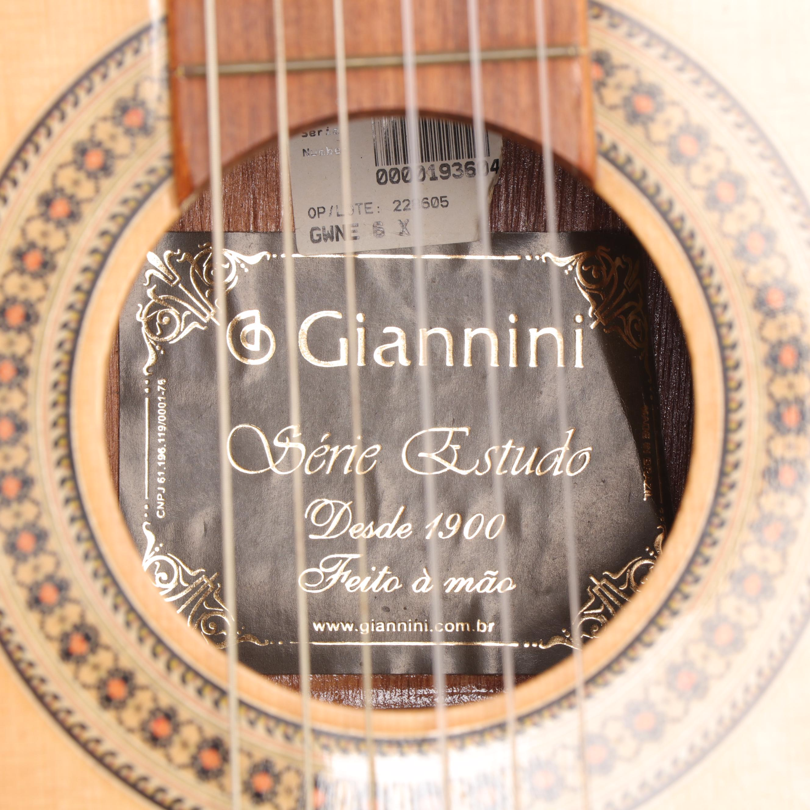 Brazilian Giannini 1900 Serie Estudo Acoustic Guitar