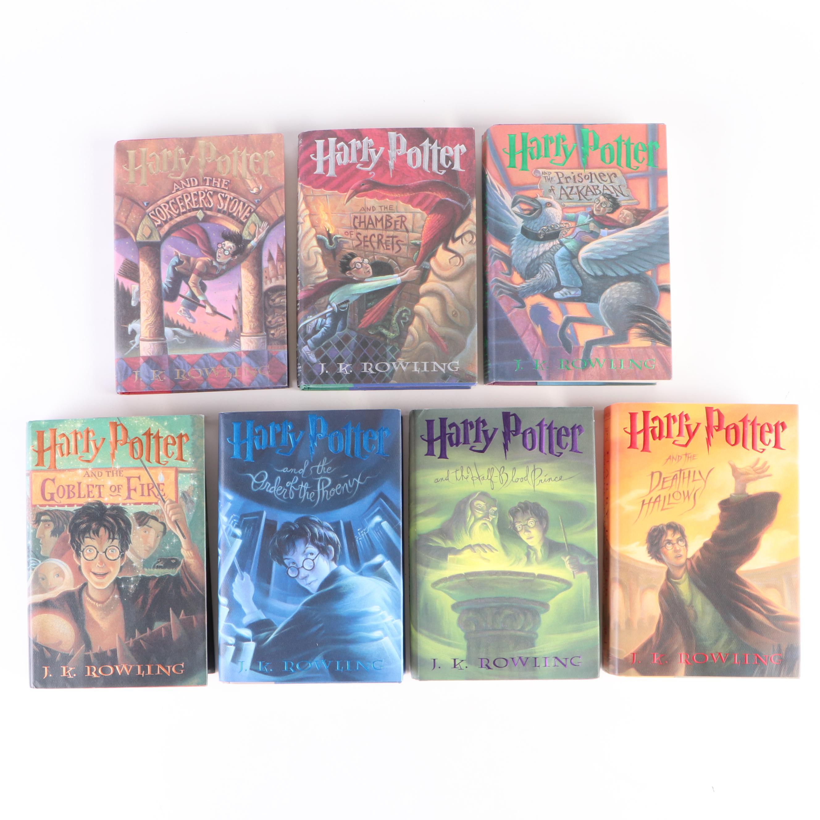 First American Edition "Harry Potter" Complete Series by J. K. Rowling