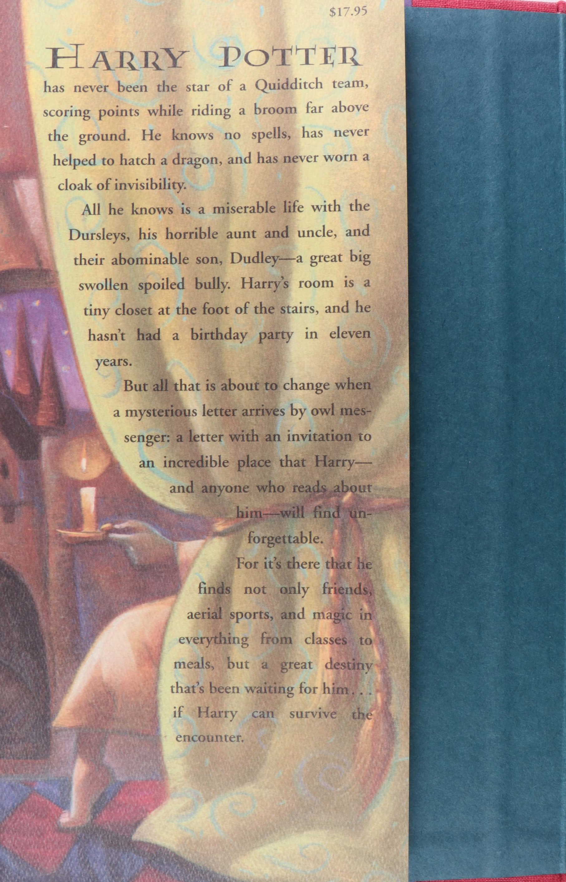 First American Edition "Harry Potter" Complete Series by J. K. Rowling