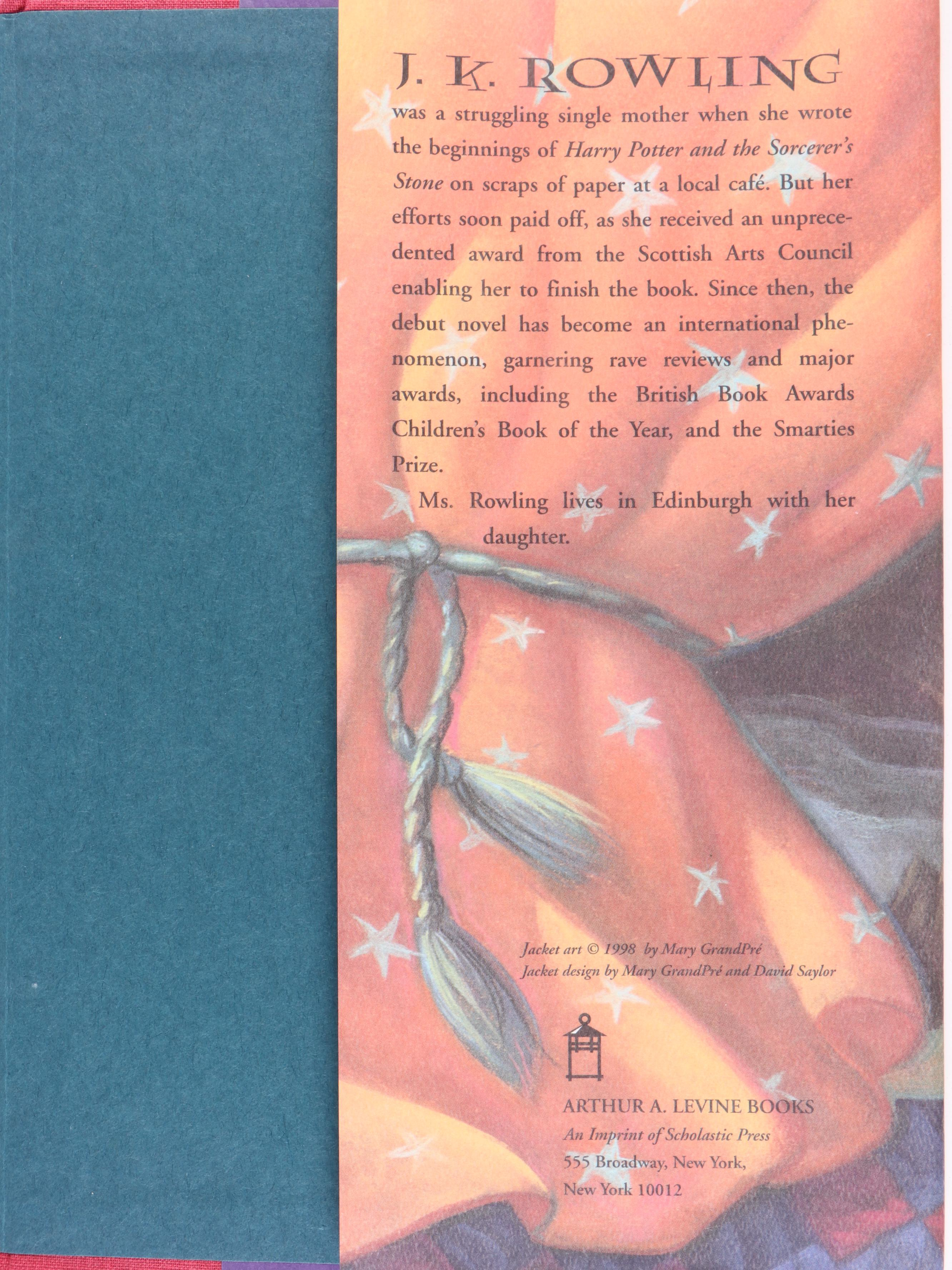 First American Edition "Harry Potter" Complete Series by J. K. Rowling