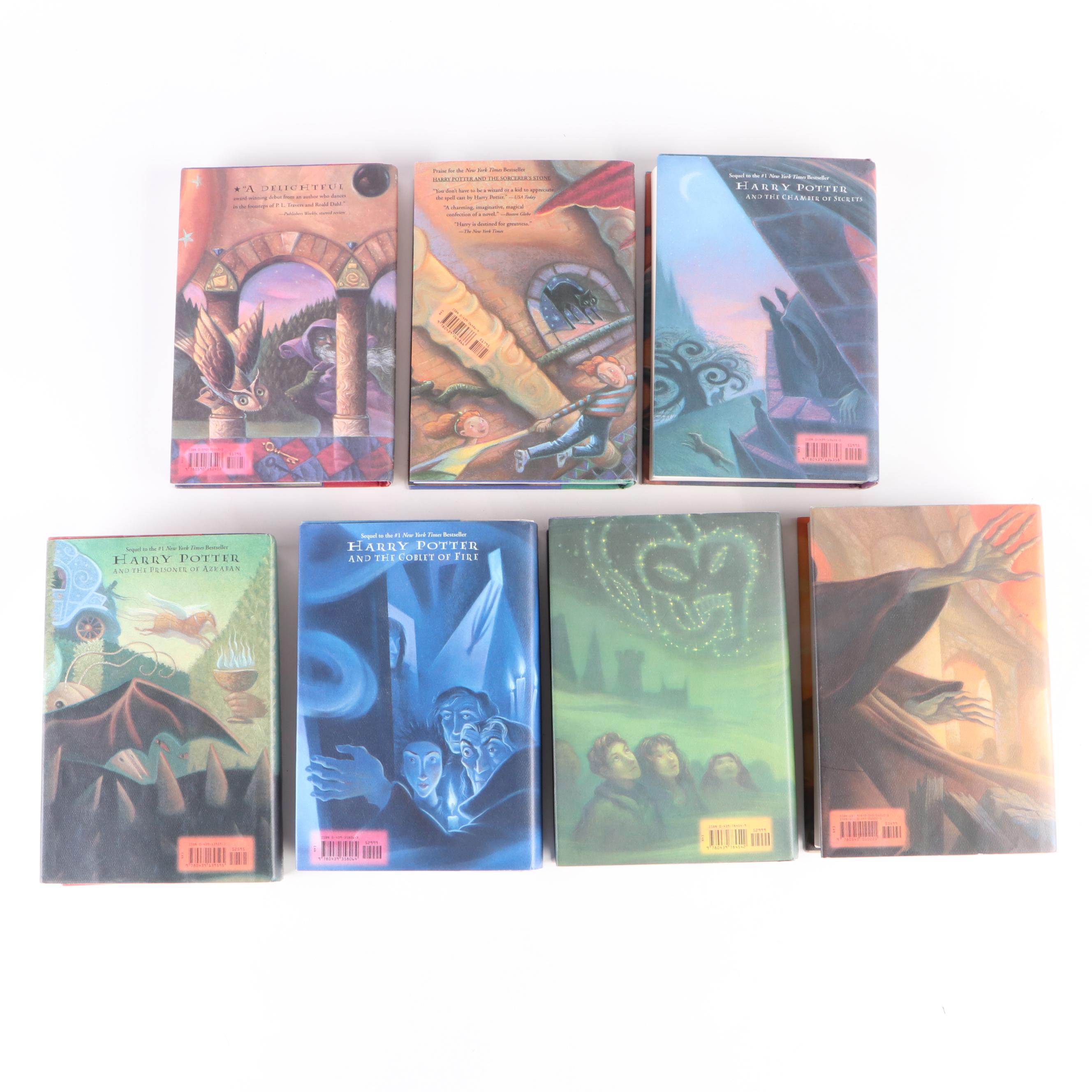 First American Edition "Harry Potter" Complete Series by J. K. Rowling