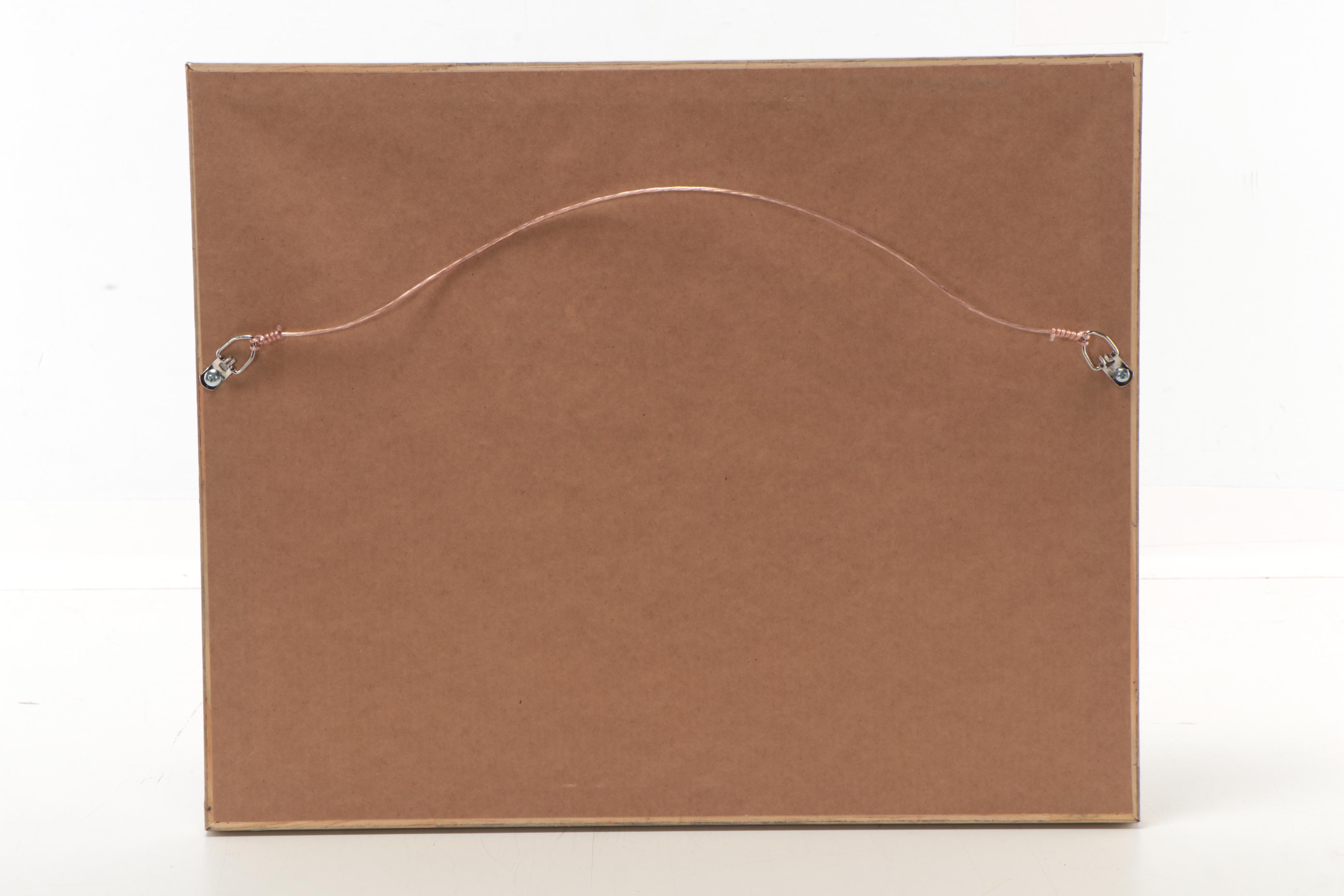 C. S. Hammond Co. Wax Engraving Map of South Carolina, 1908