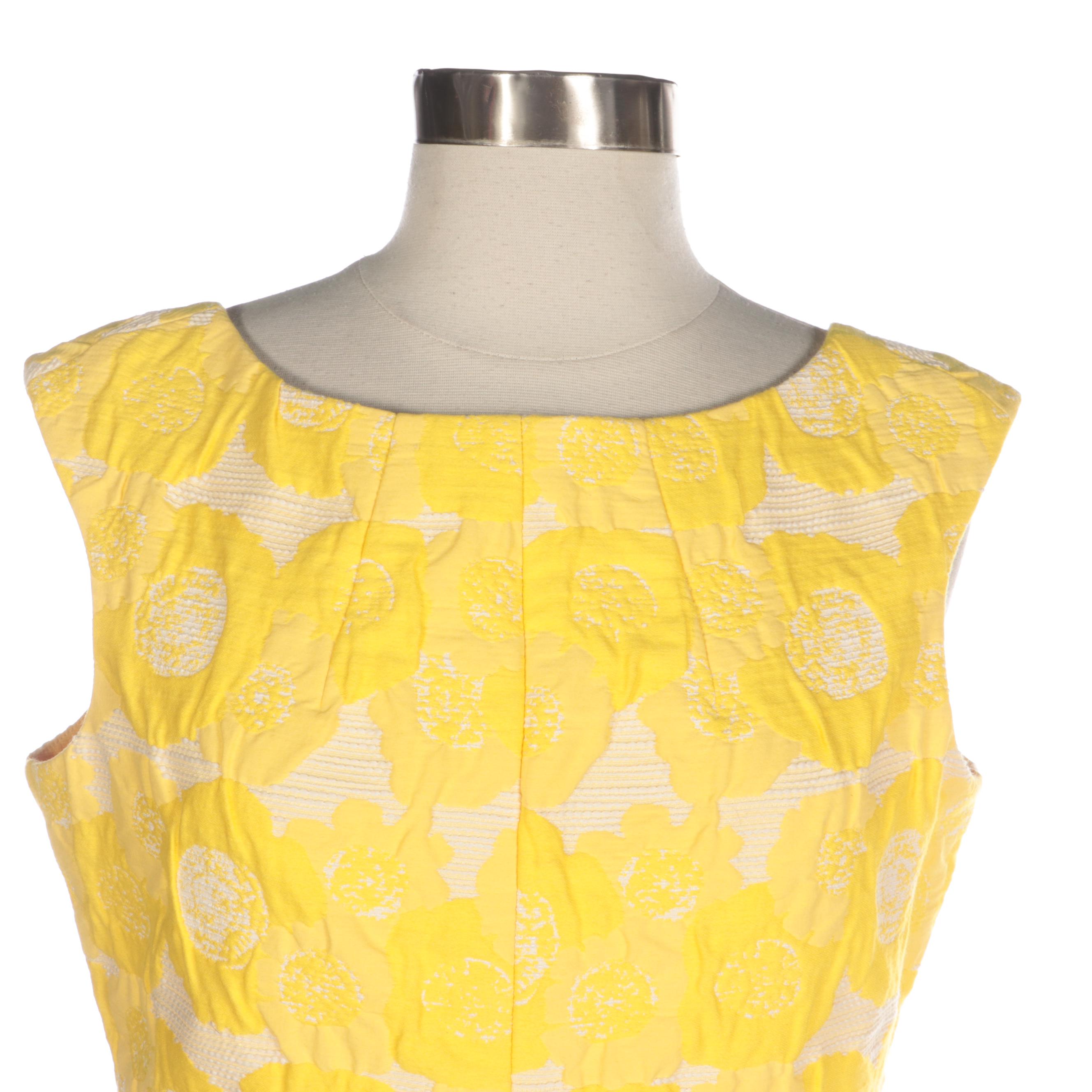 Tory Burch Damask Sleeveless Dress and J. McLaughlin Striped Sleeveless Dress