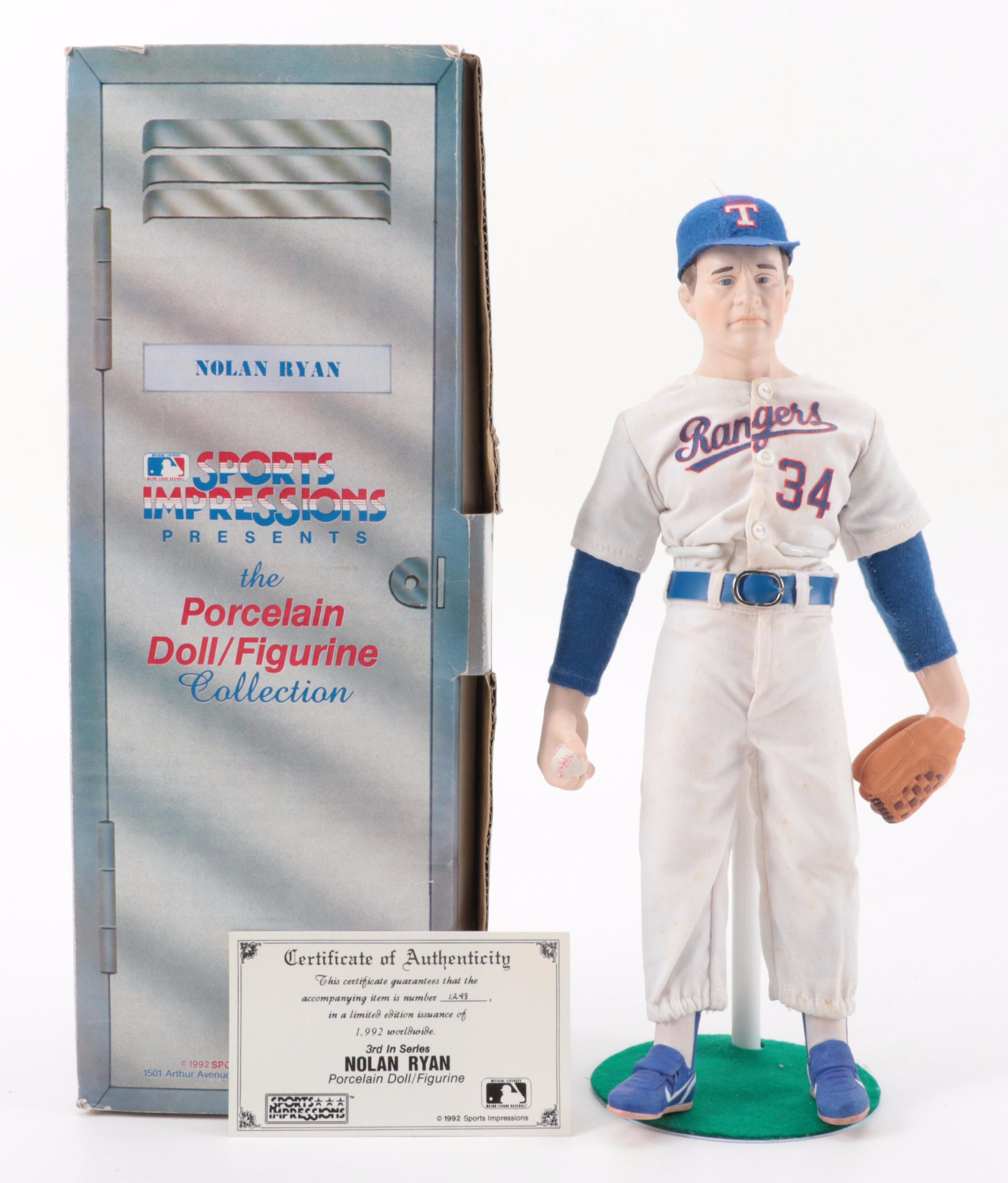 Hartland and Sports Impressions Baseball Figures Including Nolan Ryan and More