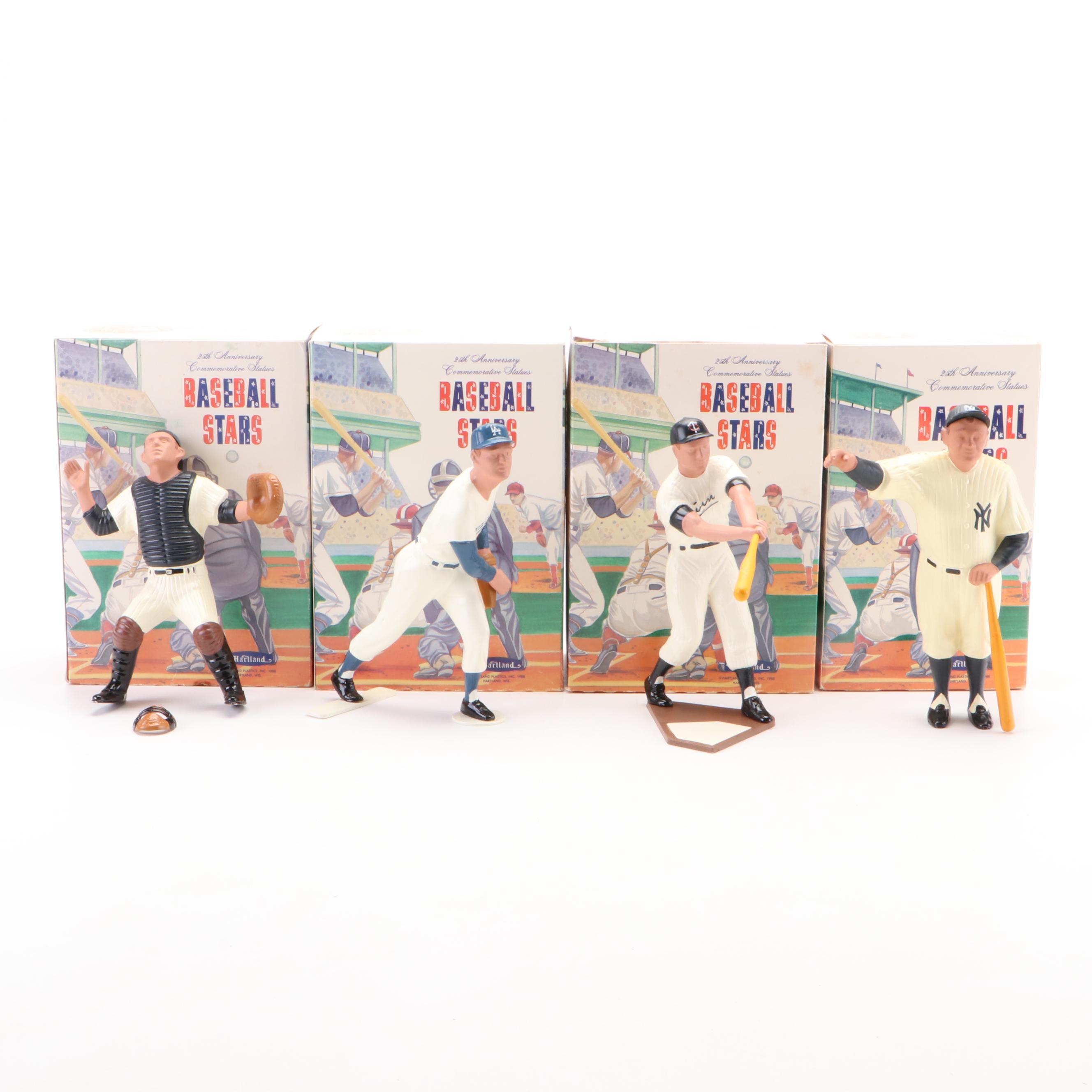 Hartland Baseball Stars Figures Including Babe Ruth