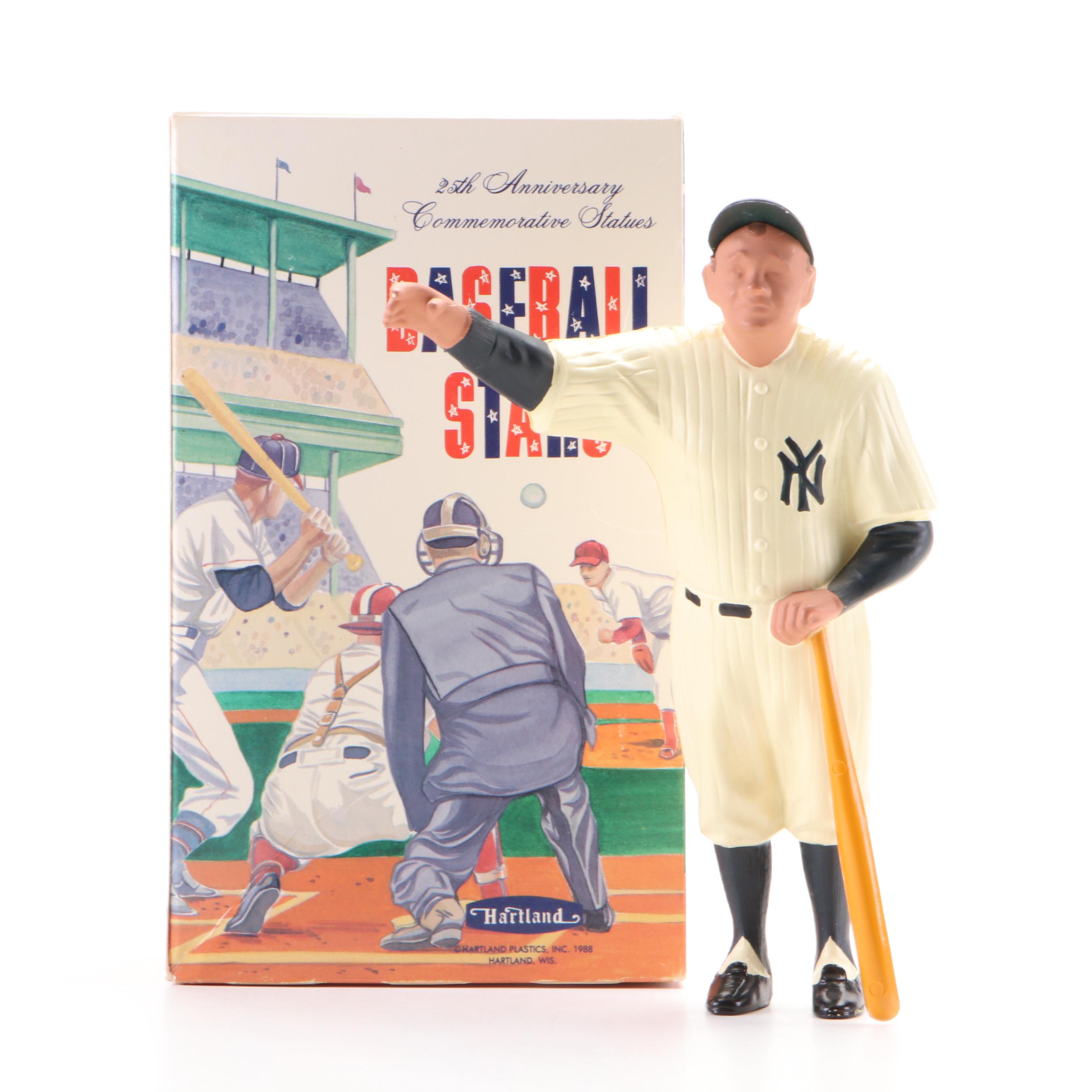 Hartland Baseball Stars Figures Including Babe Ruth