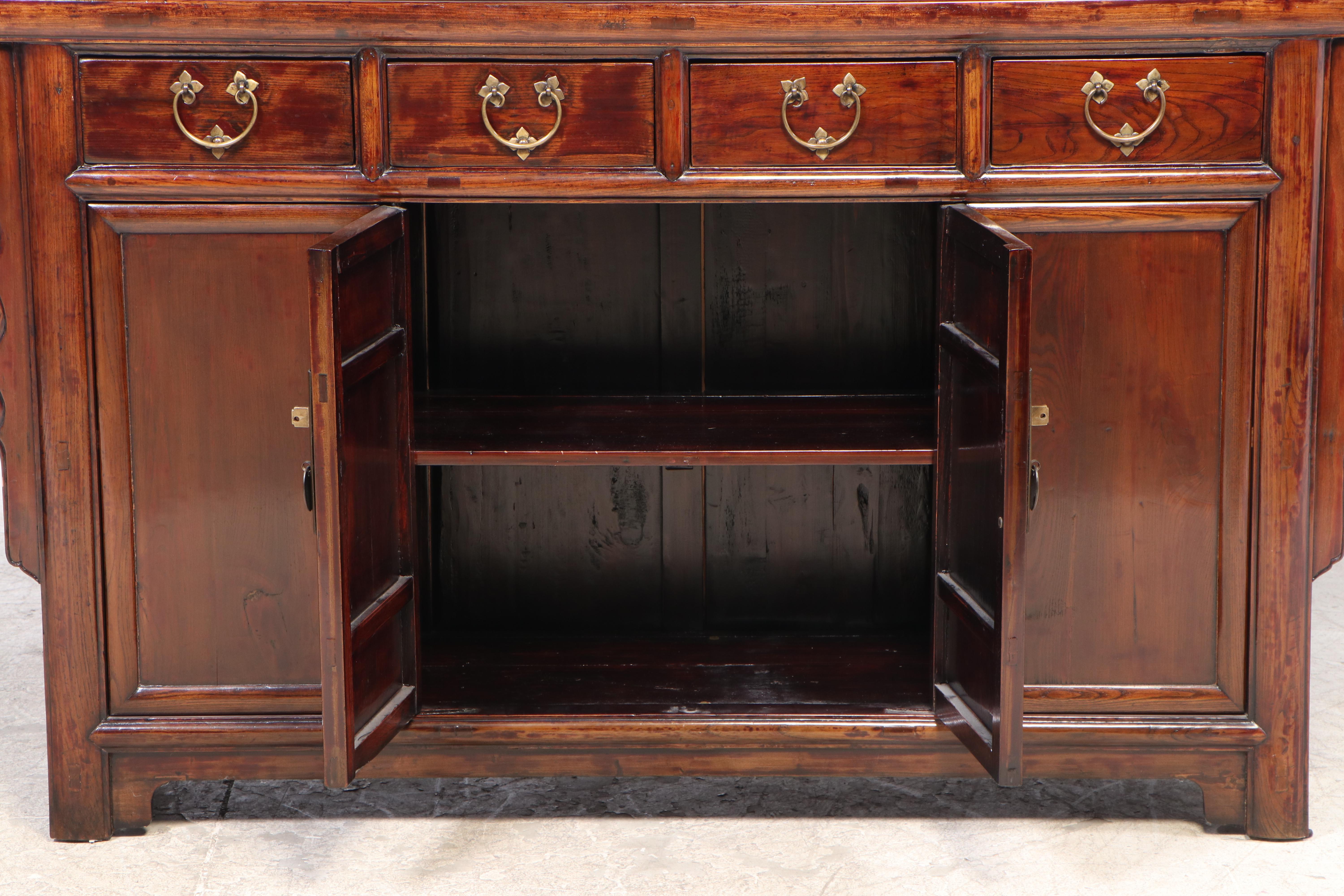 Indonesian Handcrafted Teak Buffet