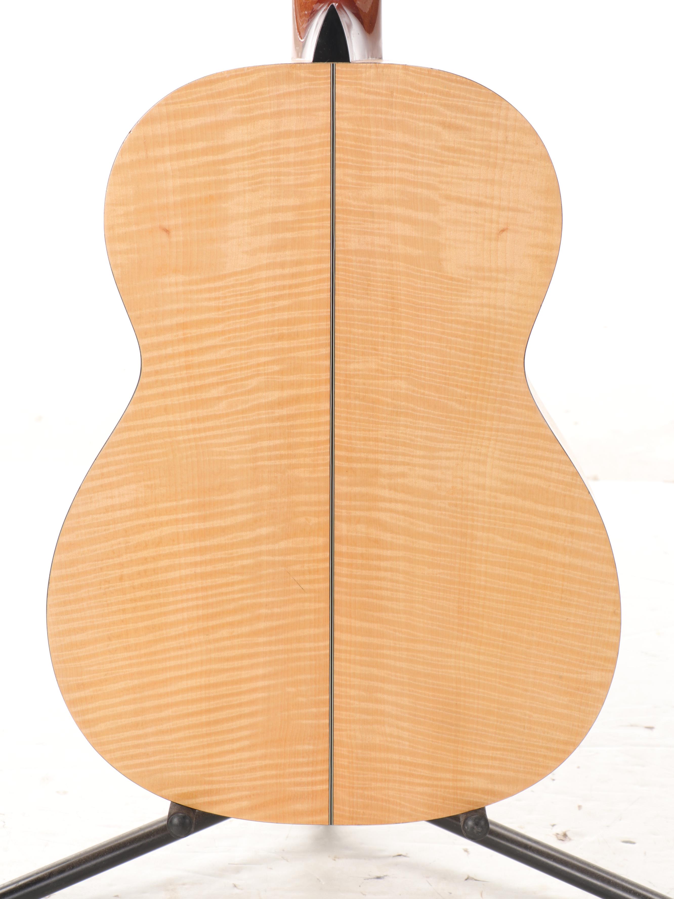 Kent Spruce and Figured Maple Acoustic Guitar